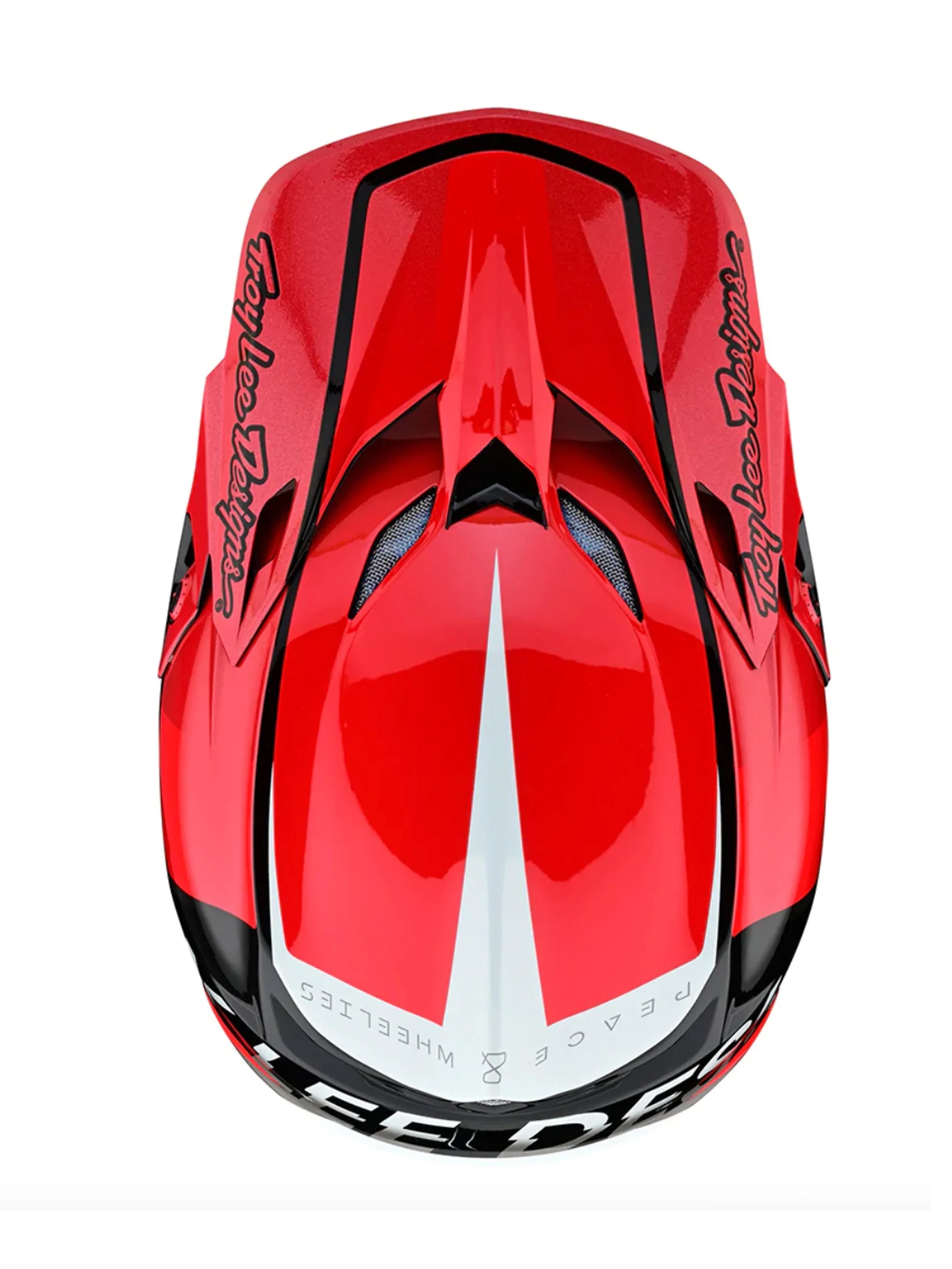 Troy Lee Designs Casco de Moto SE5 Composie Qualifier Rojo / Negro - Image 4
