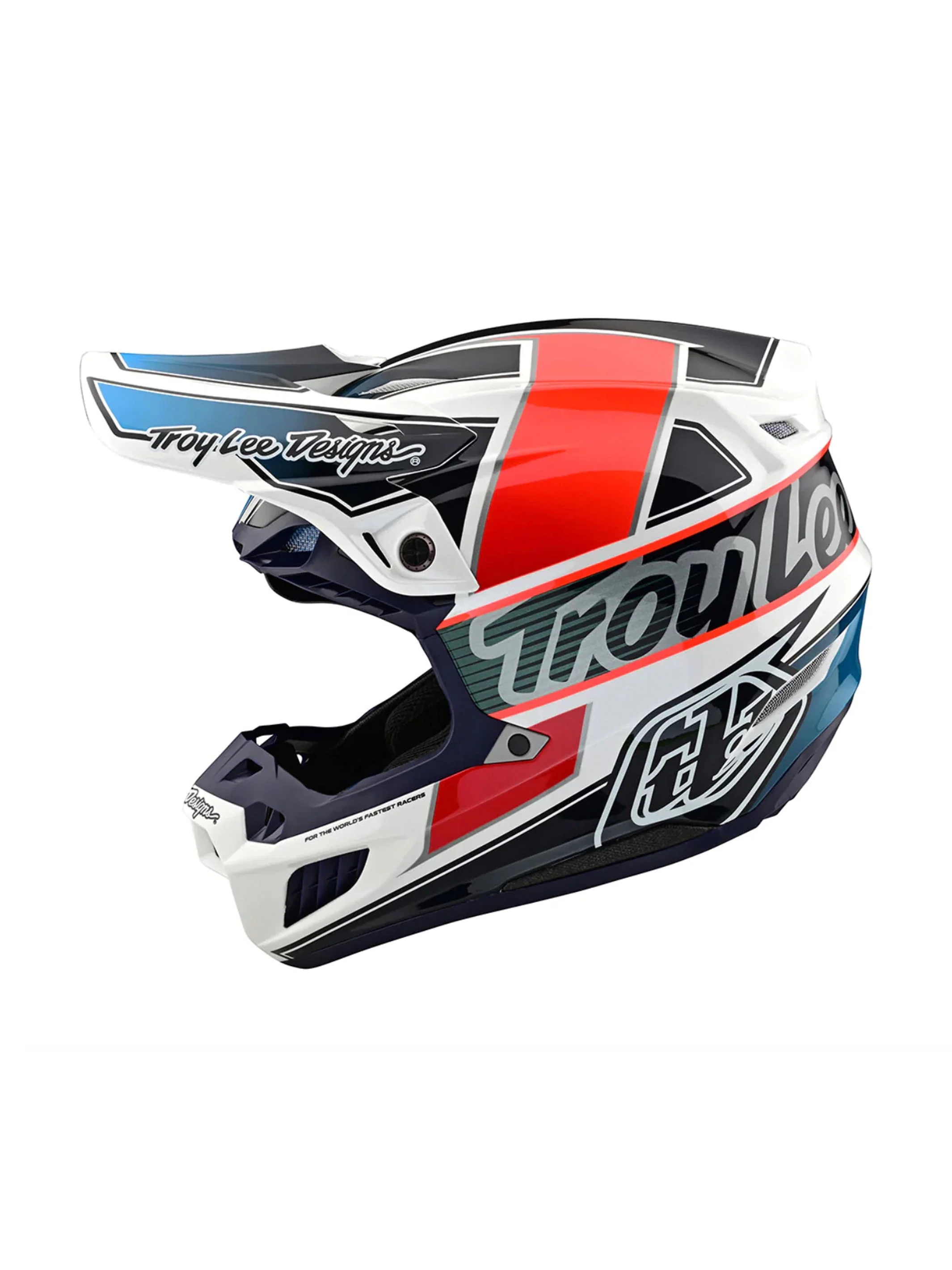 Troy Lee Designs Casco de Moto Se5 Composite Team Blanco / Negro