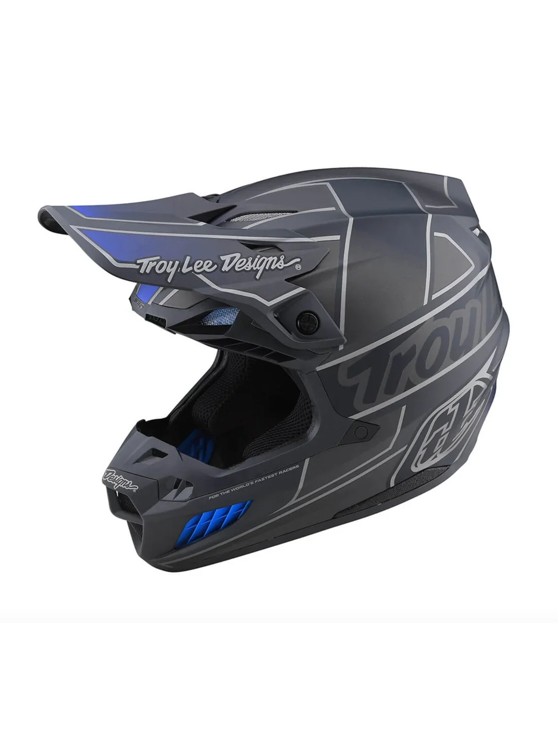 Troy Lee Designs Casco de Moto SE5 Composite Team Gris