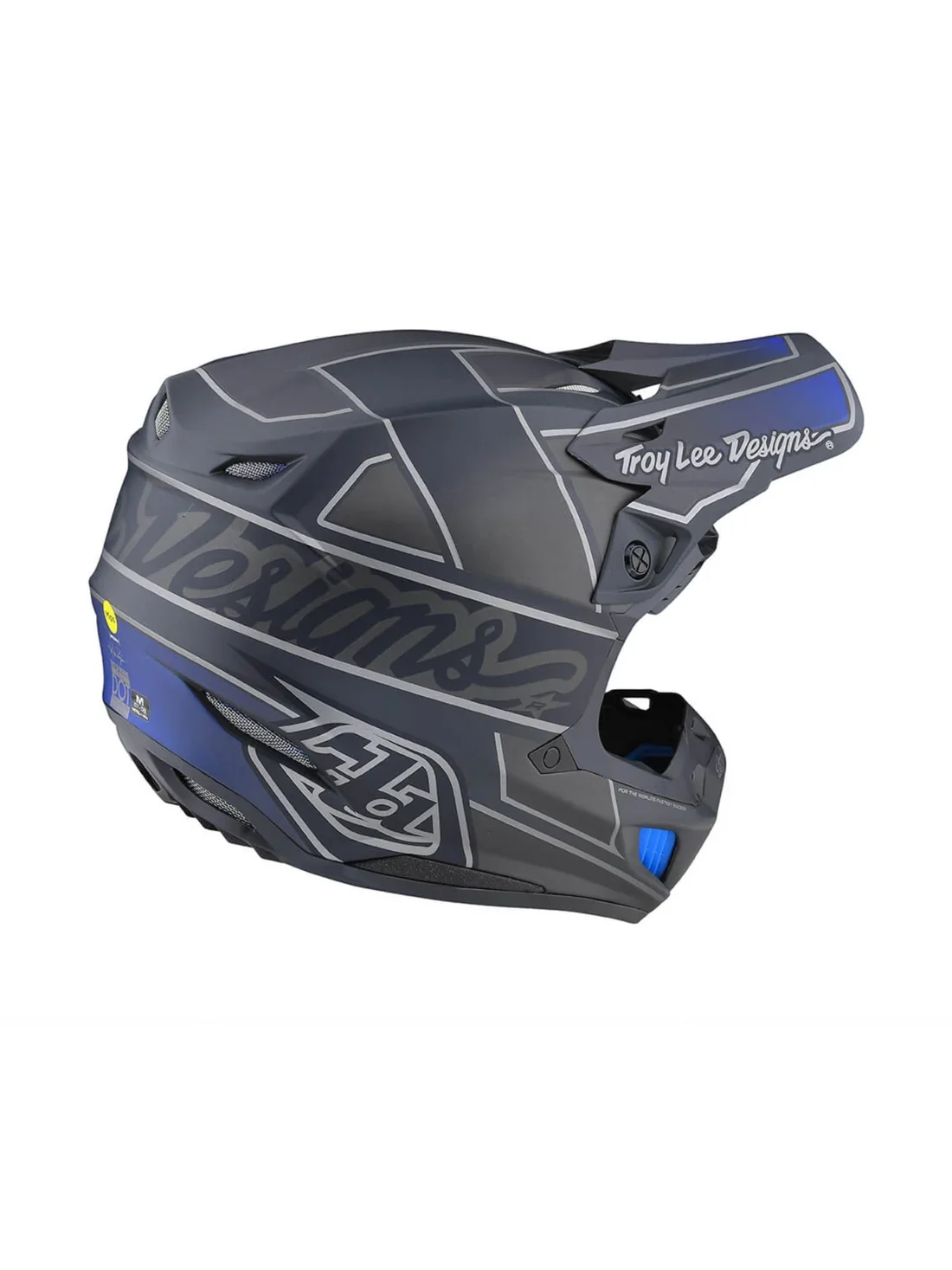 Troy Lee Designs Casco de Moto SE5 Composite Team Gris - Image 3