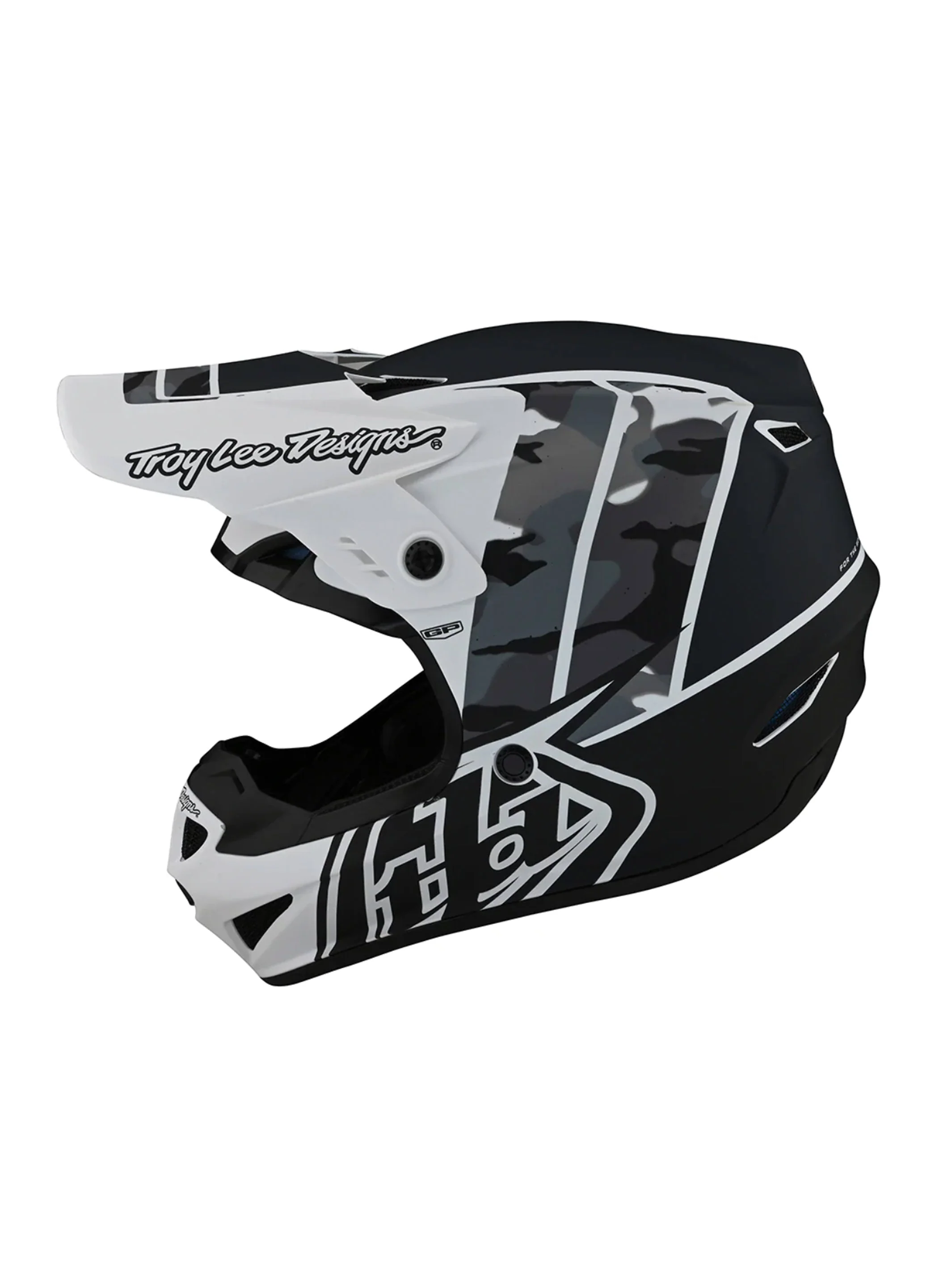 Troy Lee Designs Casco De Niño GP Nova Camo White