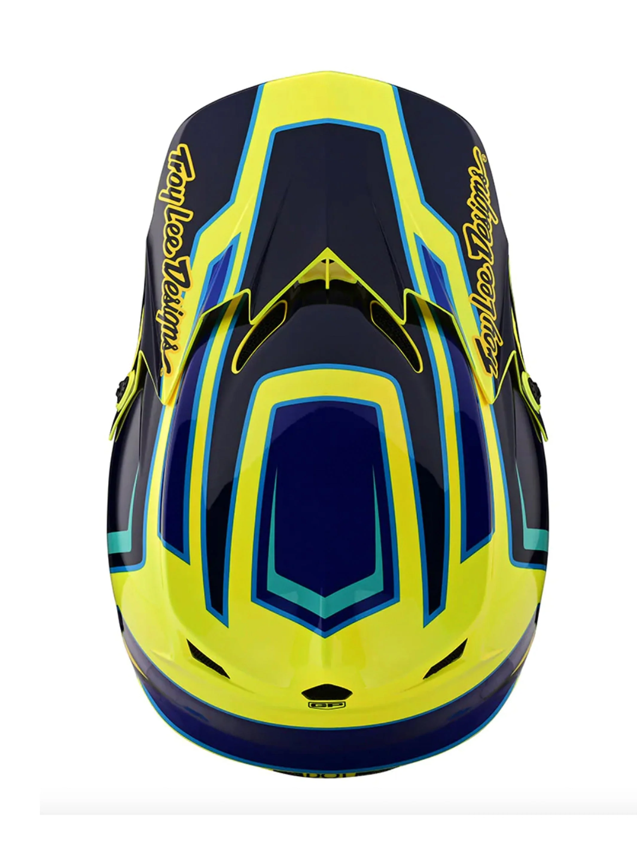 Troy Lee Designs Casco GP RITN Amarillo - Image 4