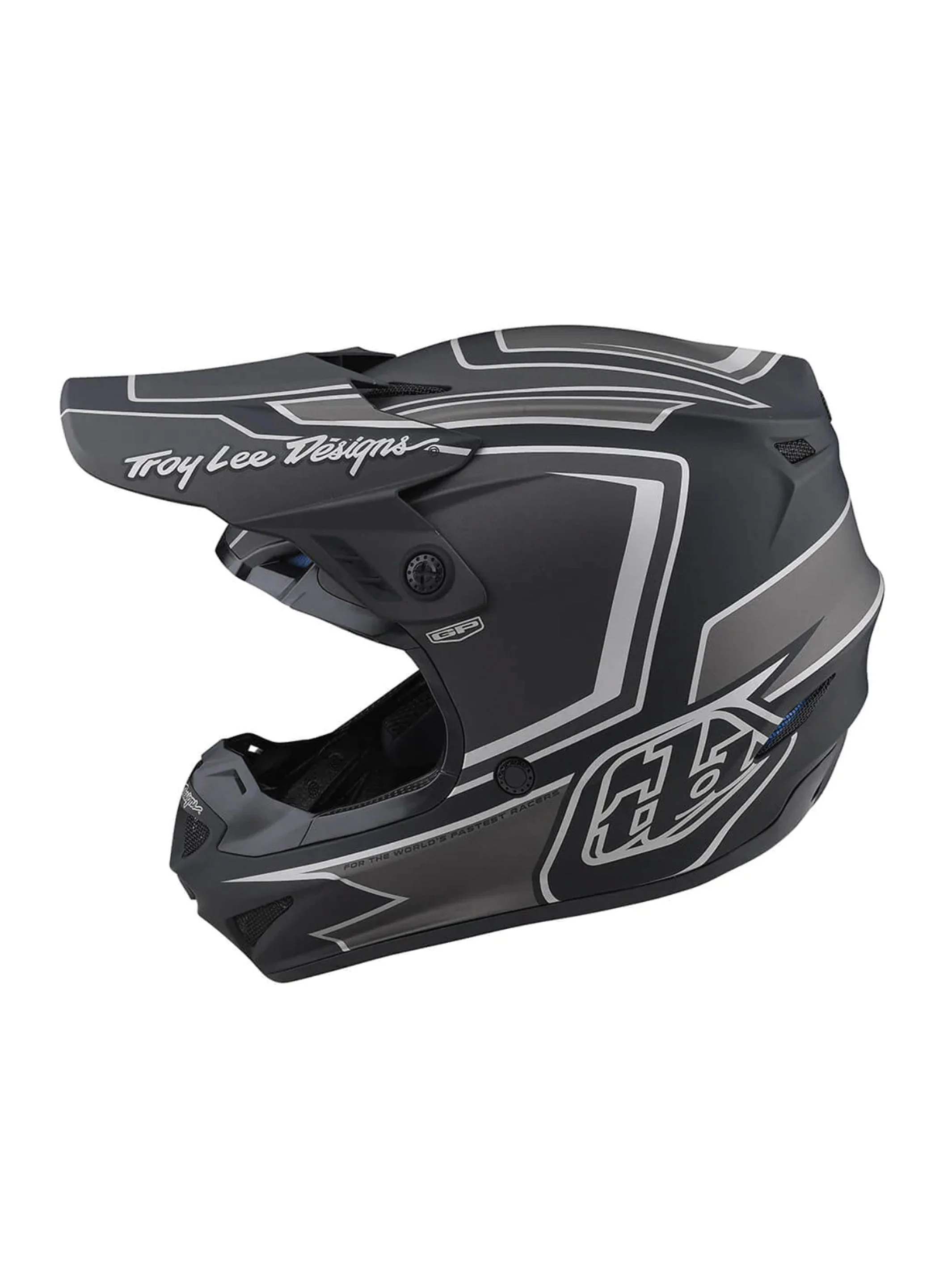 Troy Lee Designs Casco GP Ritn Negro / Gris