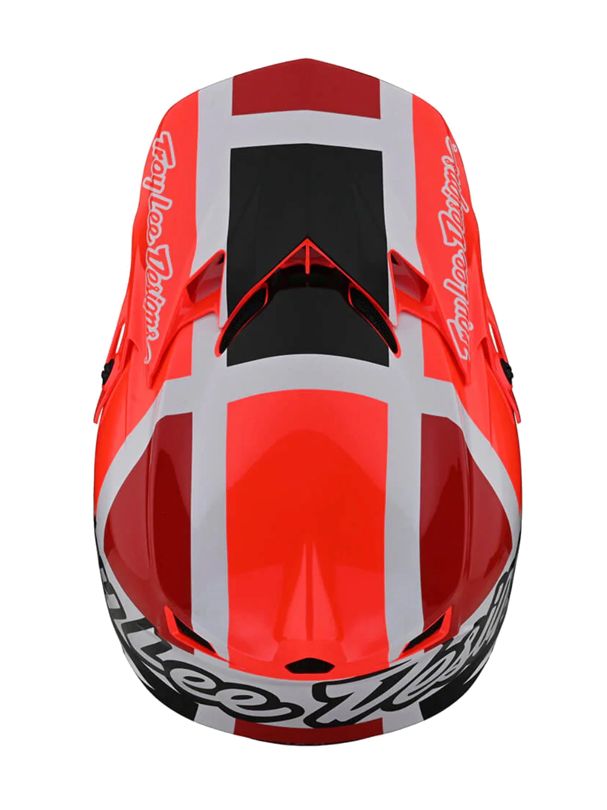 Troy Lee Designs Casco SE4 Polyacrylite Quattro Rojo / Gris - Image 4