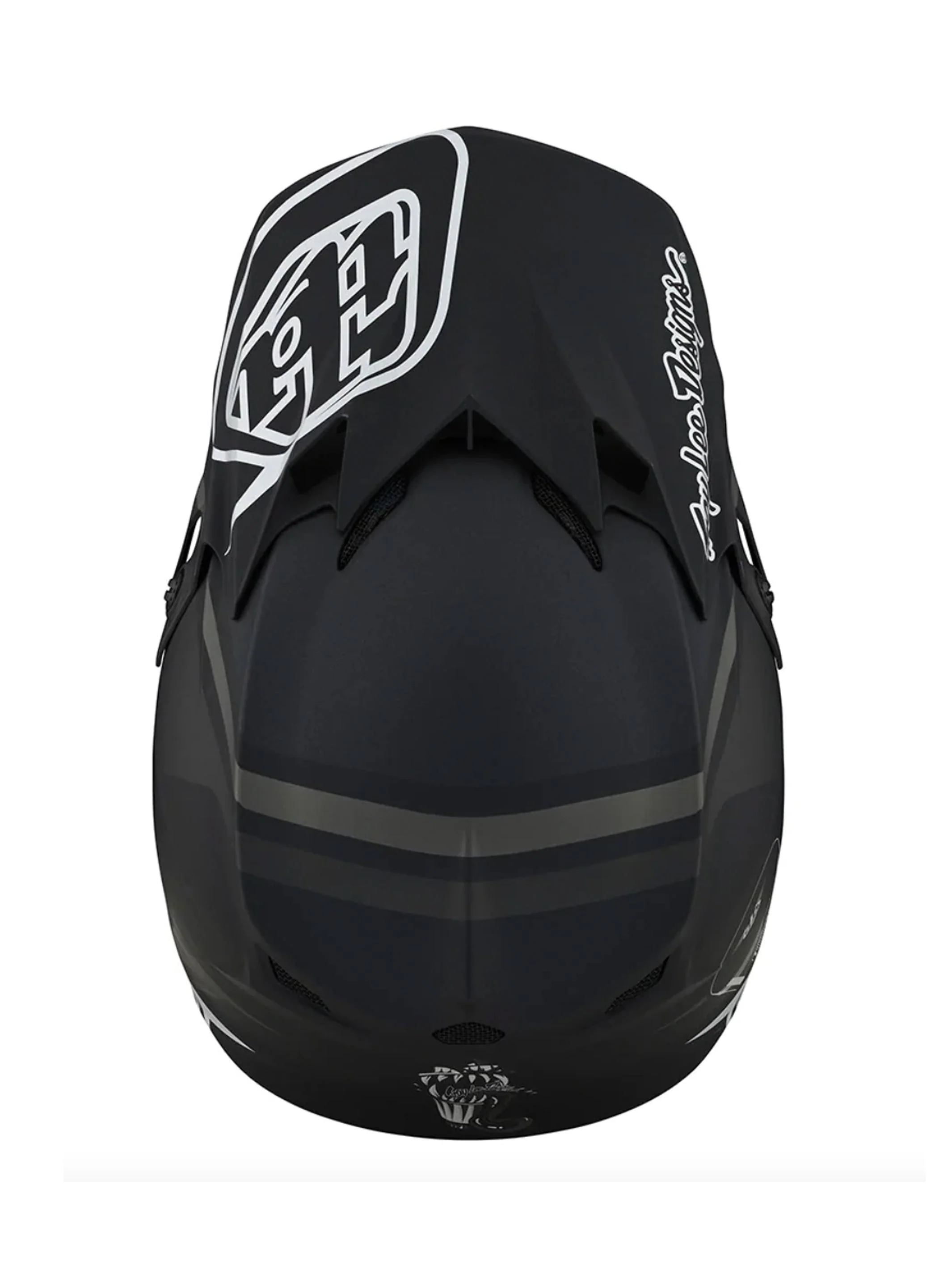 Troy Lee Designs Casco SE4 Polyacrylite Skooly Negro - Image 4