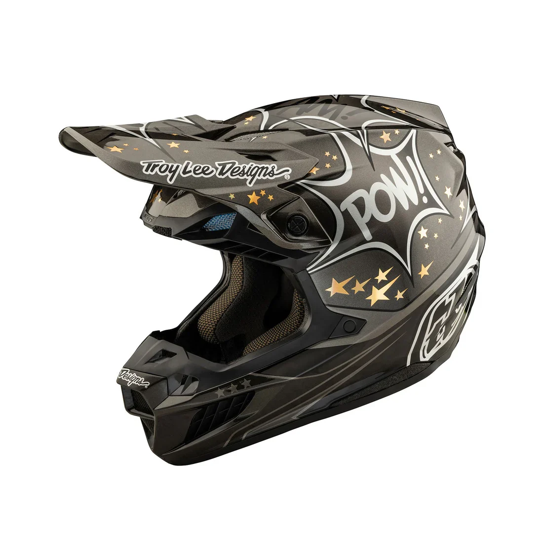 Troy Lee Designs Casco SE5 Carbon Cosmic Explosion Gris W/MIPS