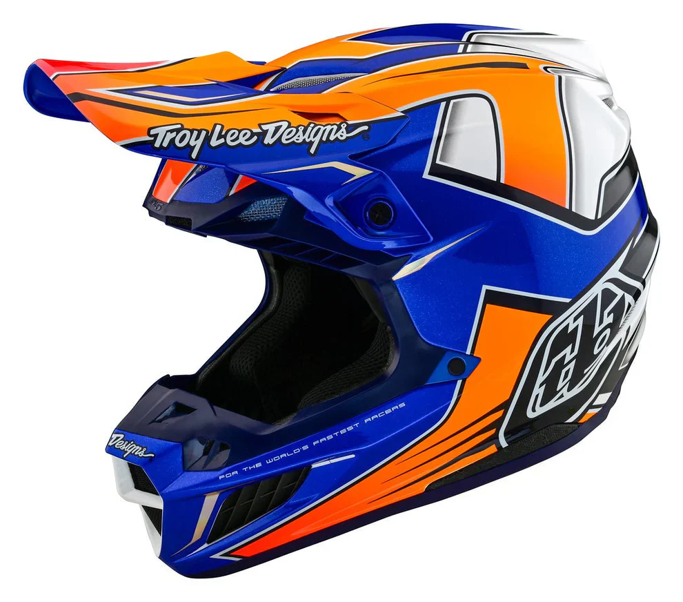 Troy Lee Designs Casco SE5 Composite Efix Azul