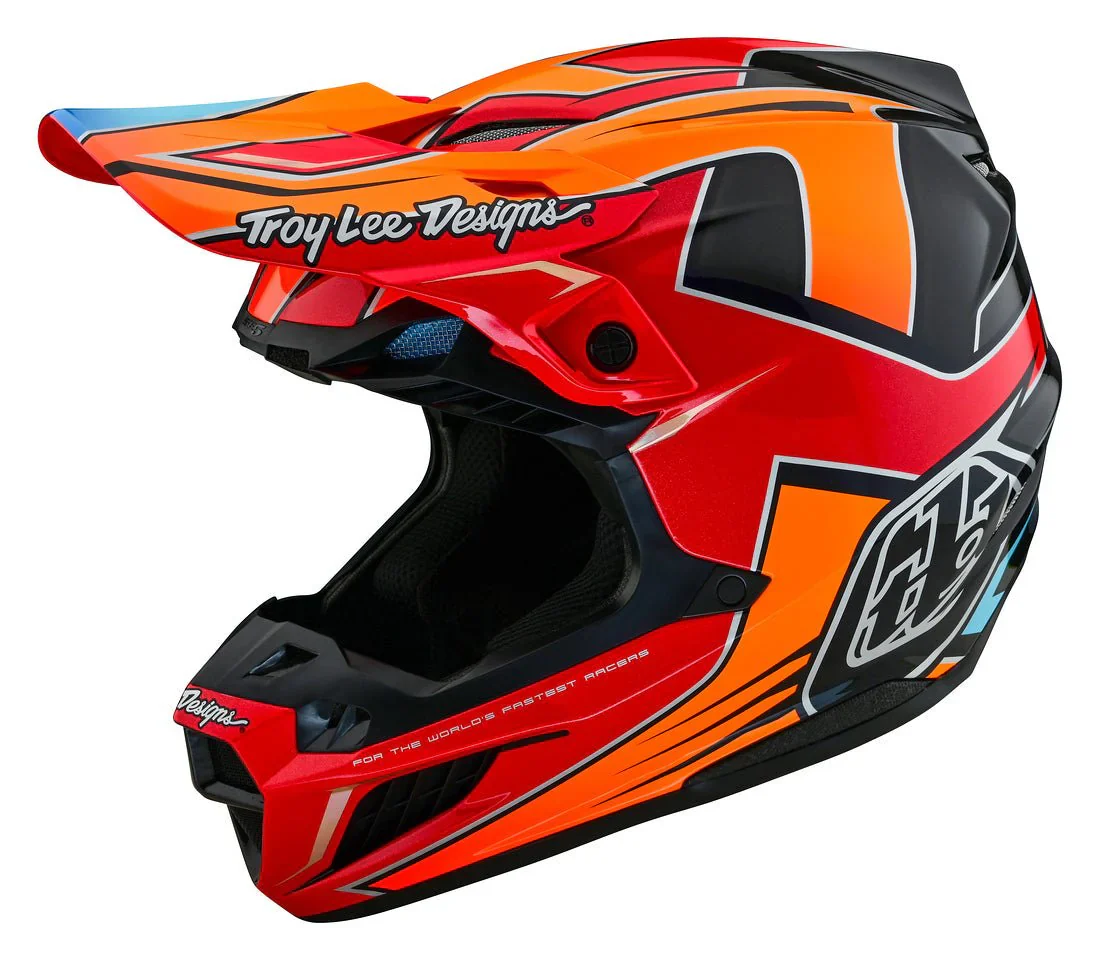 Troy Lee Designs Casco SE5 Composite Efix Fire
