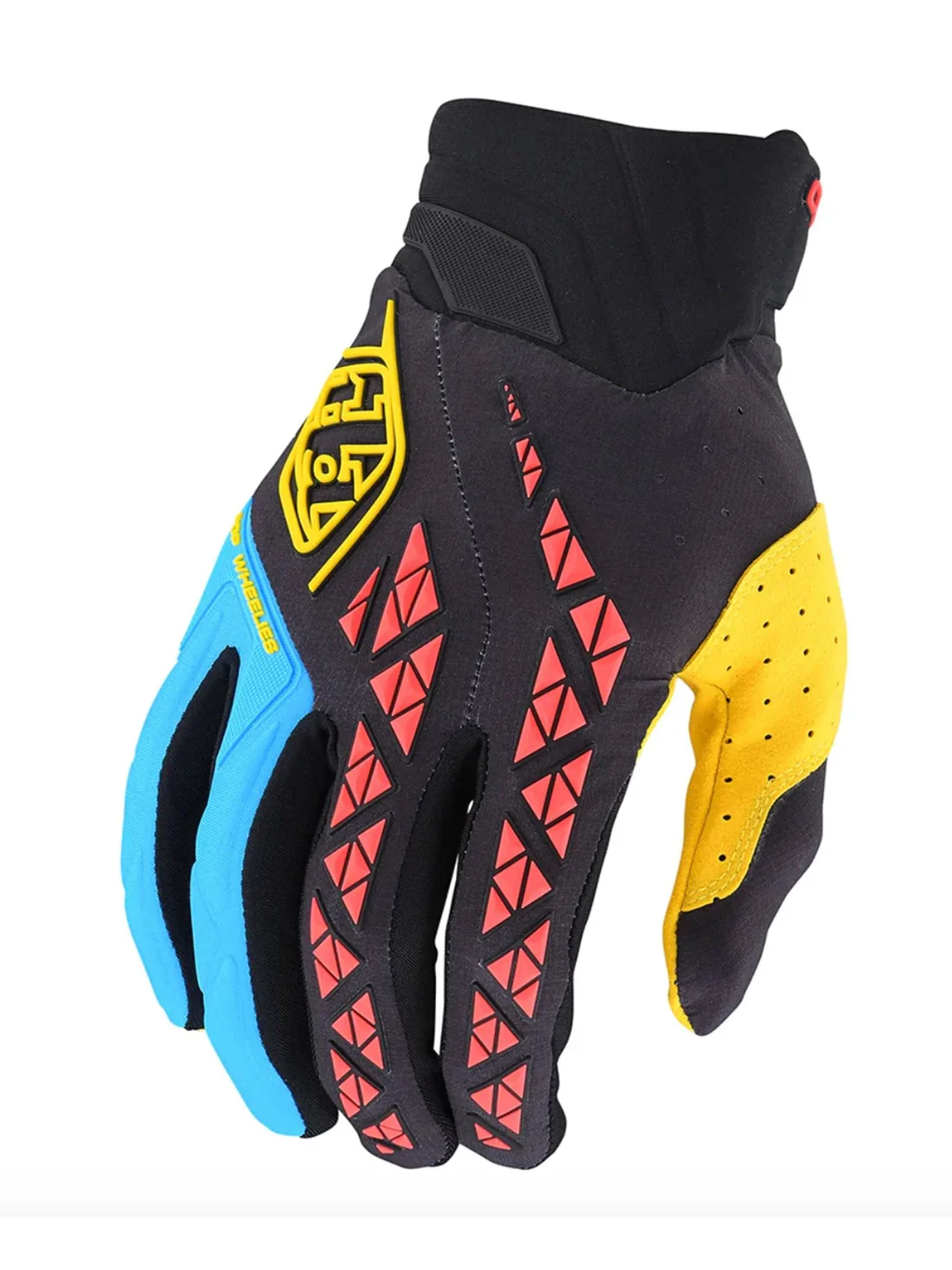 Troy Lee Designs Guante de Moto SE PRO Negro / Amarillo