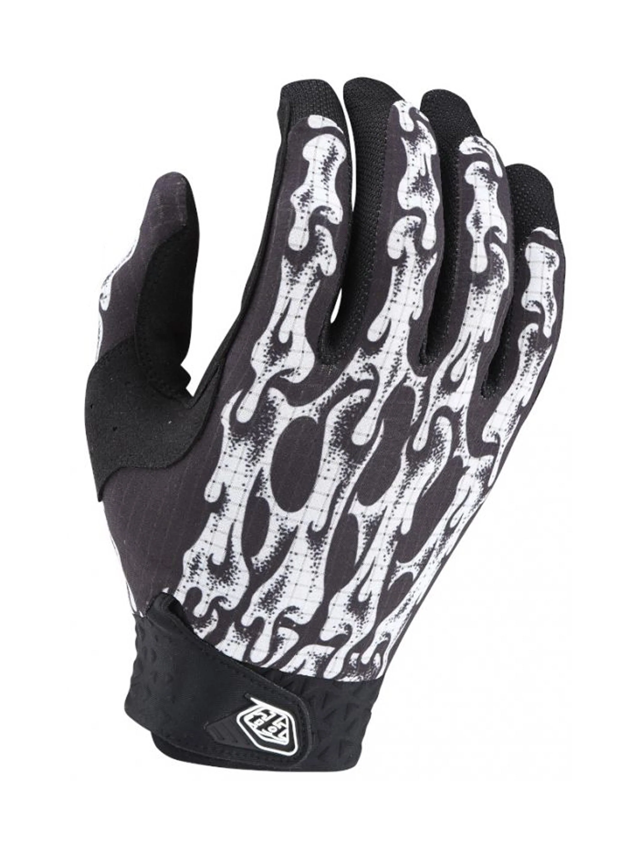 Troy Lee Designs Guantes Air Smile Hands Negro Blanco