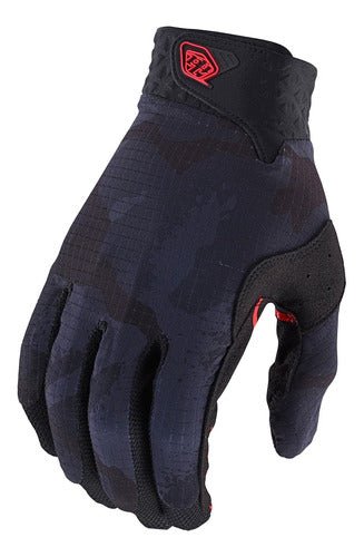 Troy Lee Designs Guantes De Bicicleta Air Camo Negro