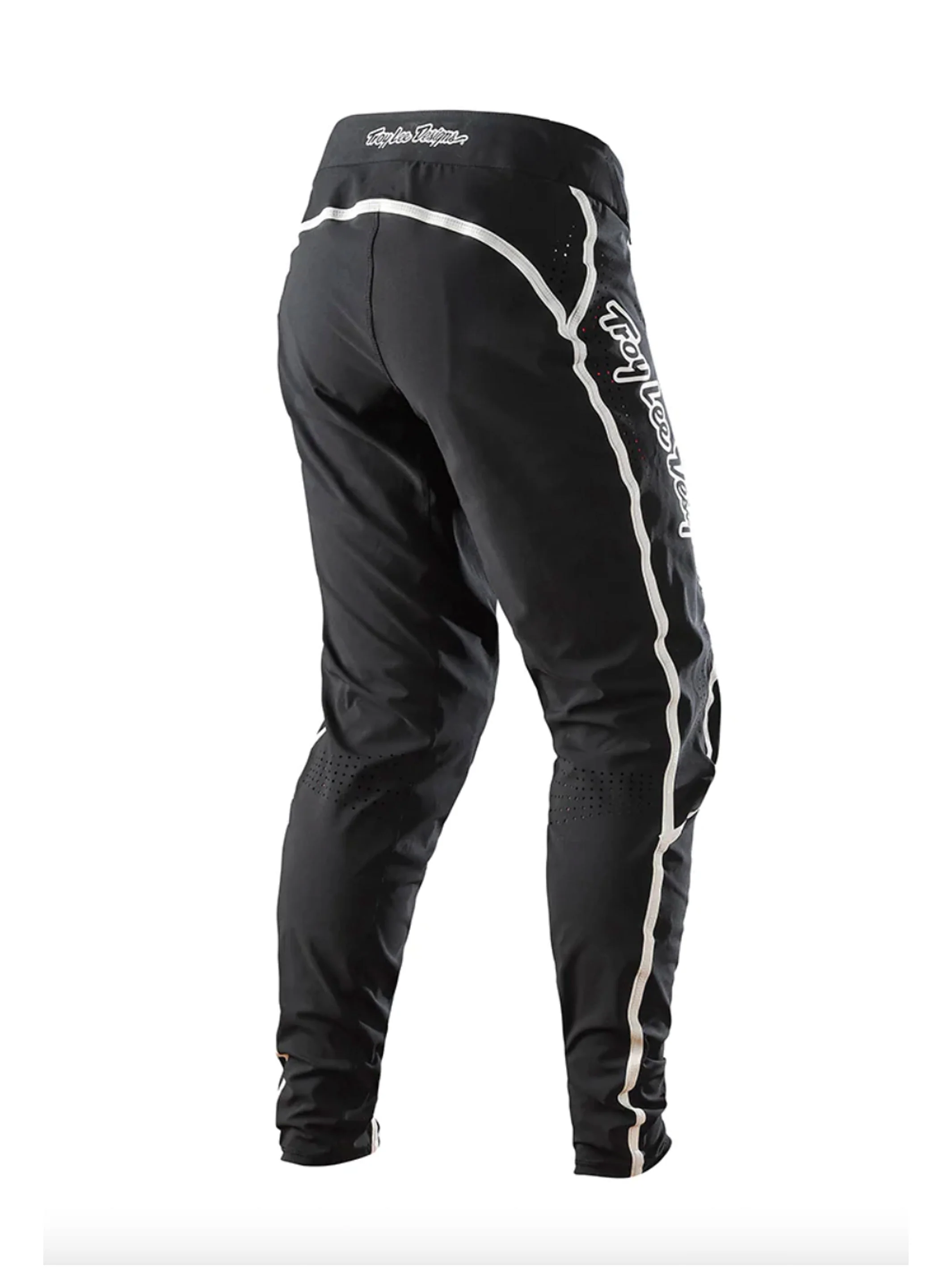 Troy Lee Designs Pantalones De Bicicleta Sprint Ultra Lines Negro / Blanco - Image 2