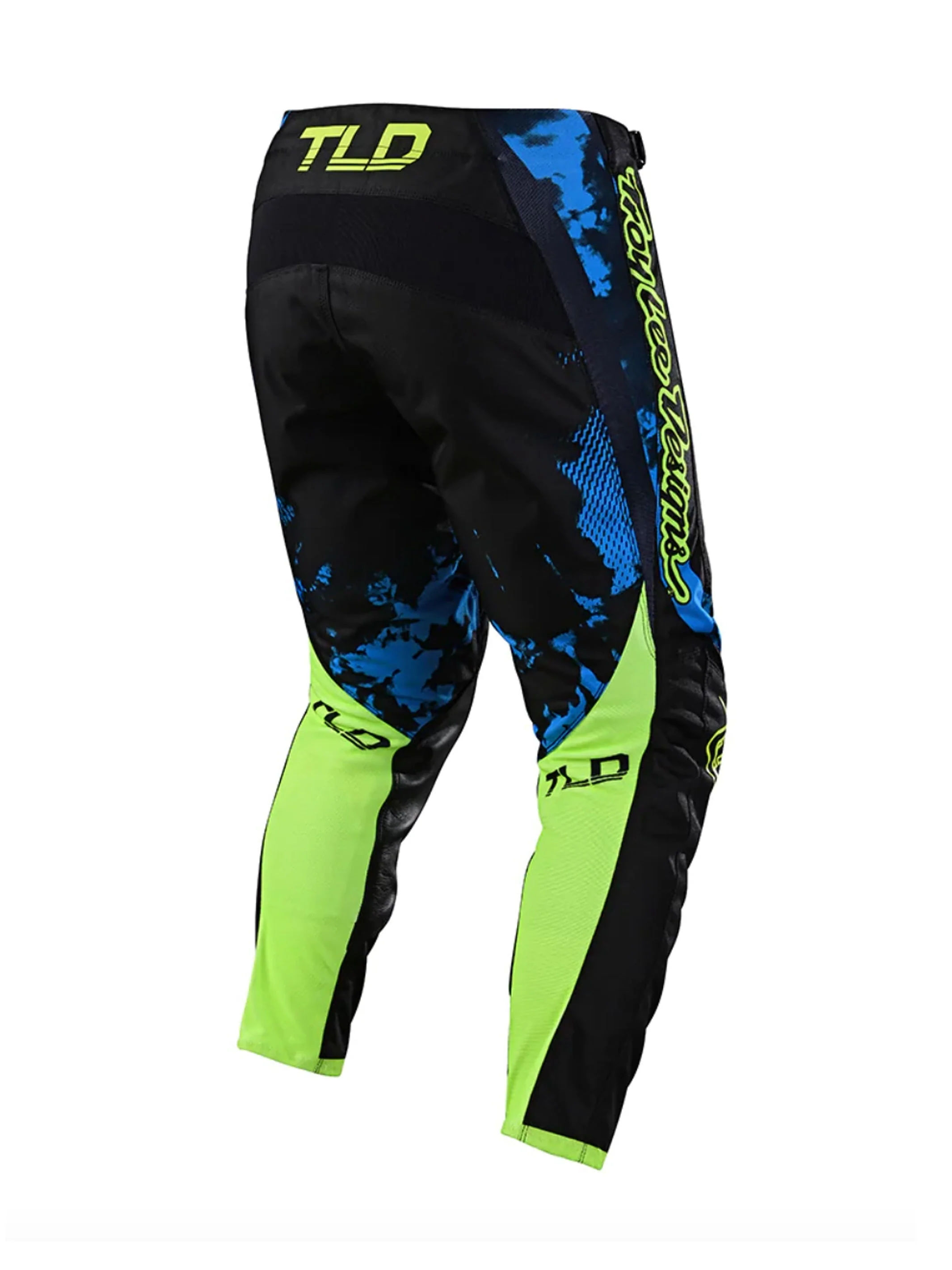 Troy Lee Designs Pantalones de Moto GP Astro Negro / Amarillo - Image 2