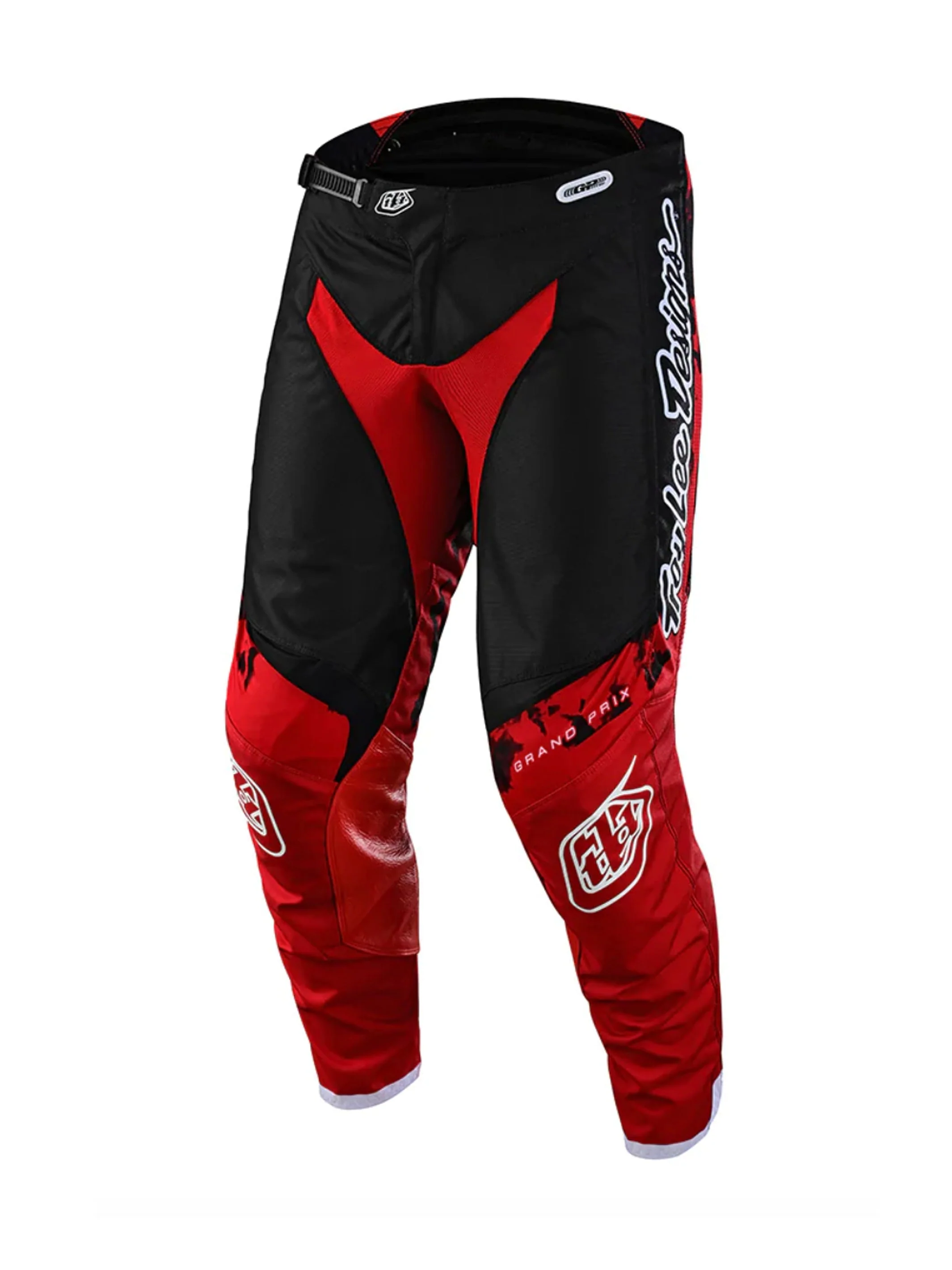 Troy Lee Designs Pantalones de Moto GP Astro Rojo / Negro