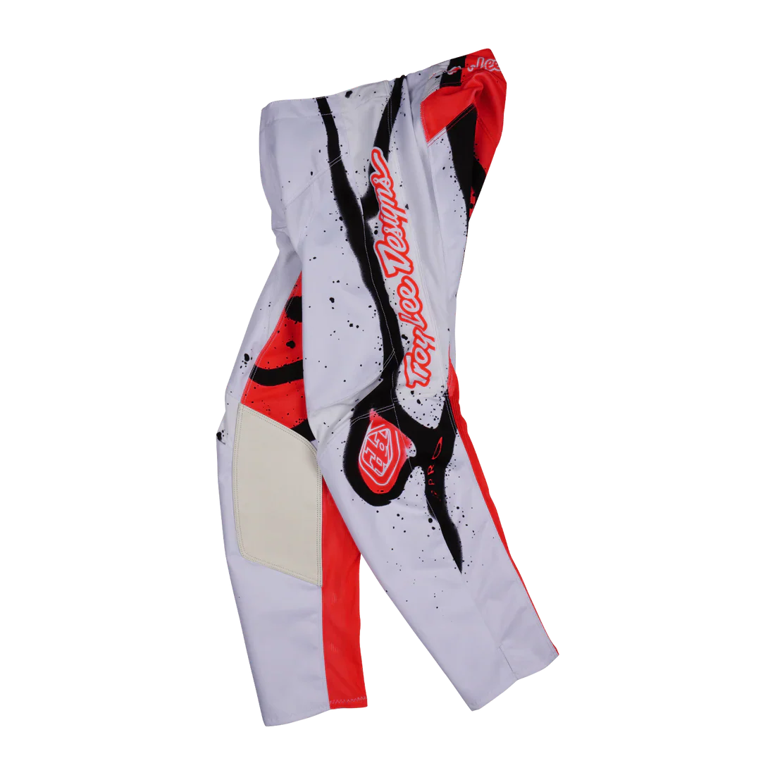 Troy Lee Designs Pantalones de Niño GP Pro Membrane Blanco/Rojo