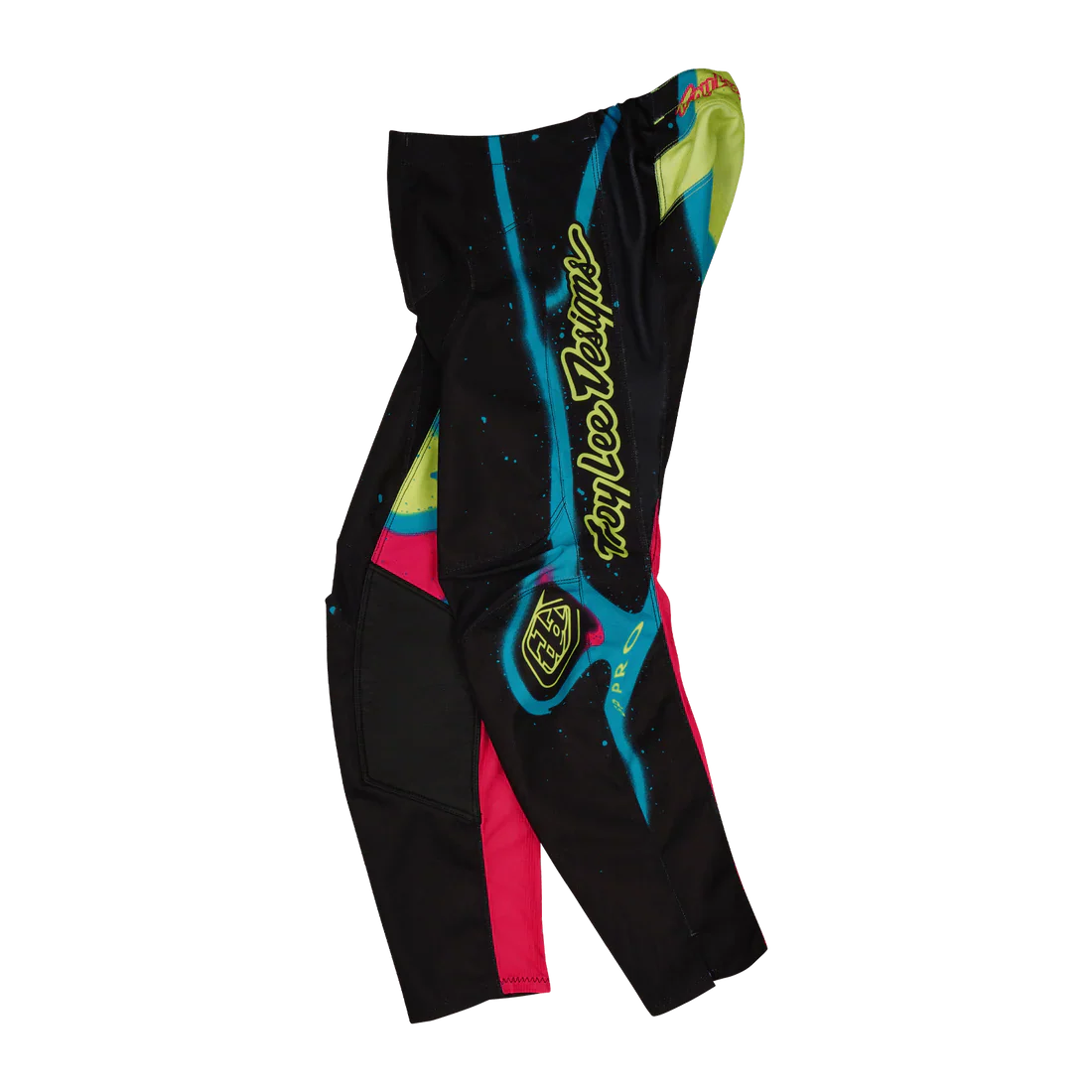Troy Lee Designs Pantalones de Niño GP Pro Membrane Negro/Amarillo