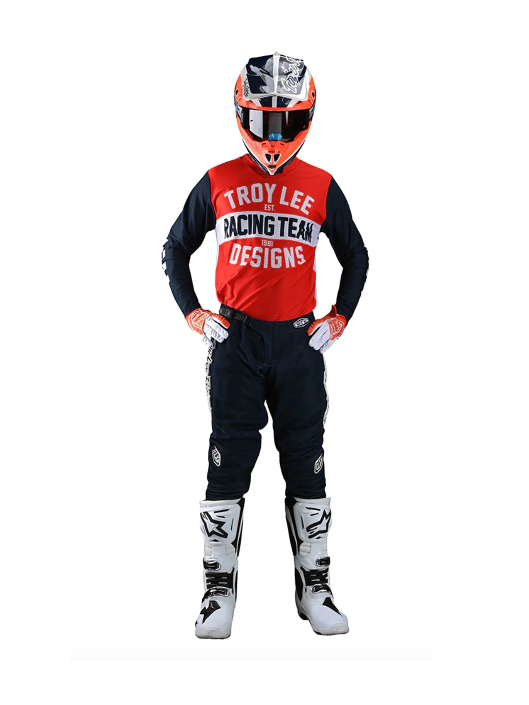Troy Lee Designs Pantalones GP Air Mono Azul - Image 3