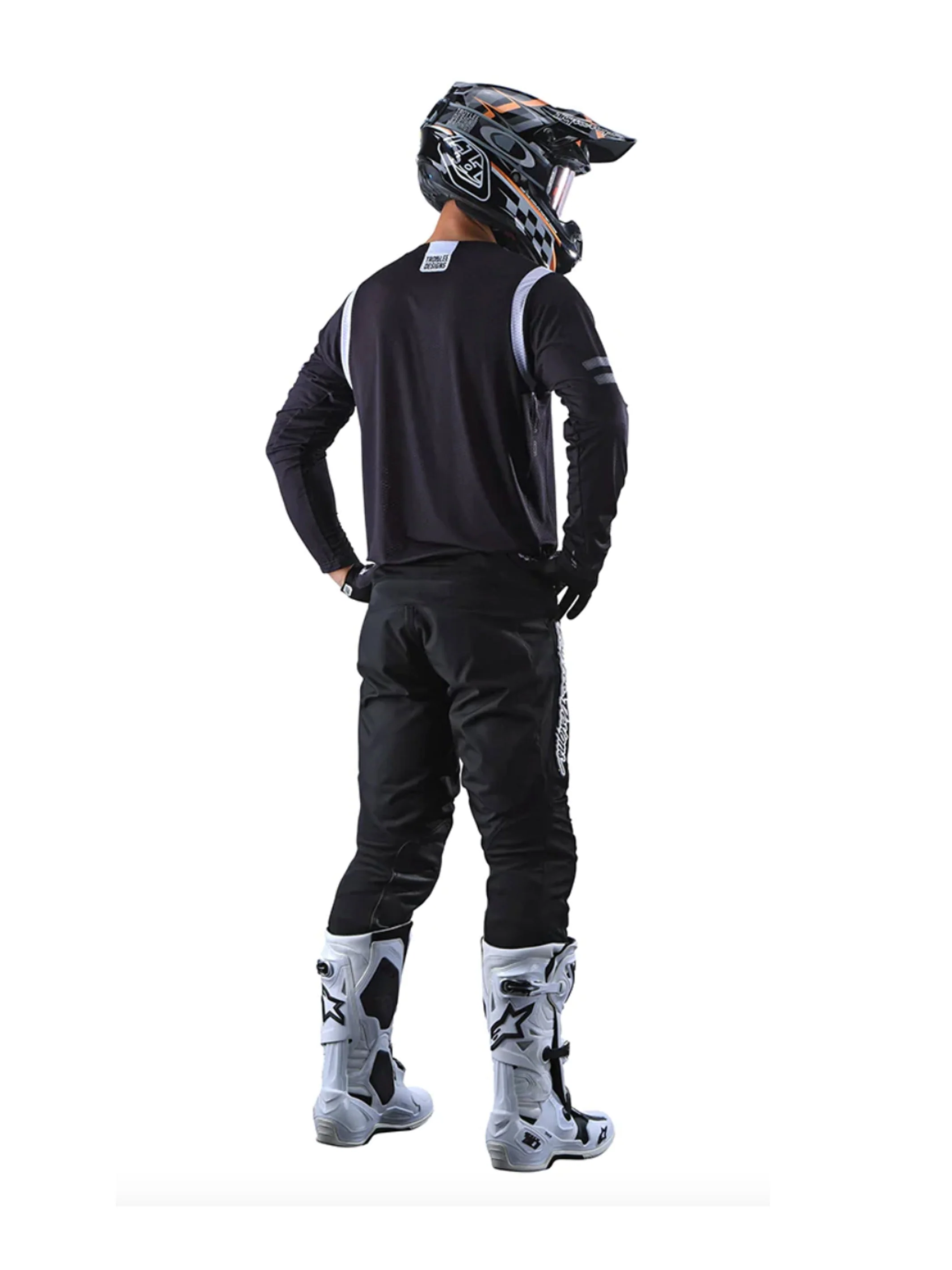 Troy Lee Designs Pantalones GP Air Mono Negro - Image 4