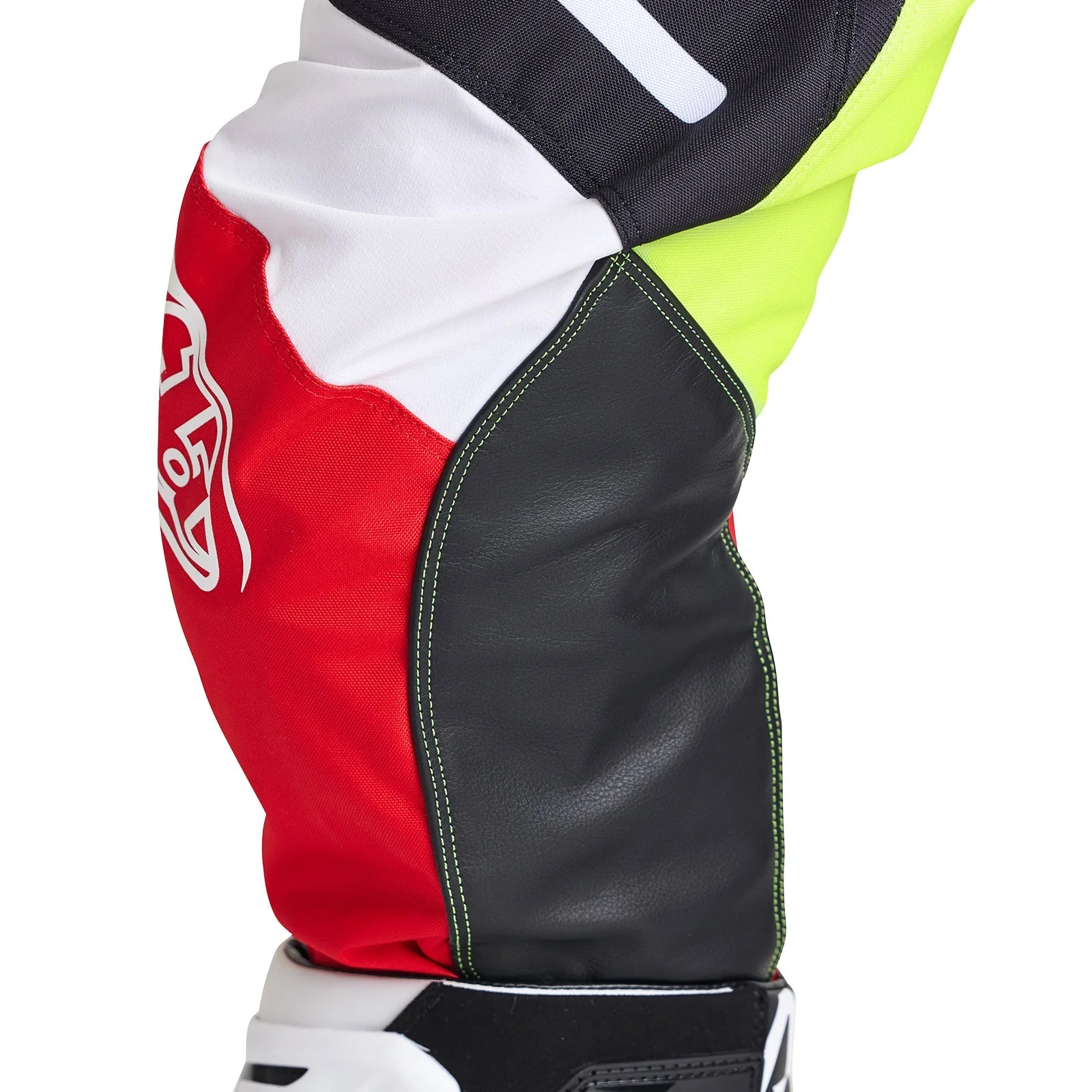 Troy Lee Designs Pantalones GP Blends Blanco/Rojo - Image 7