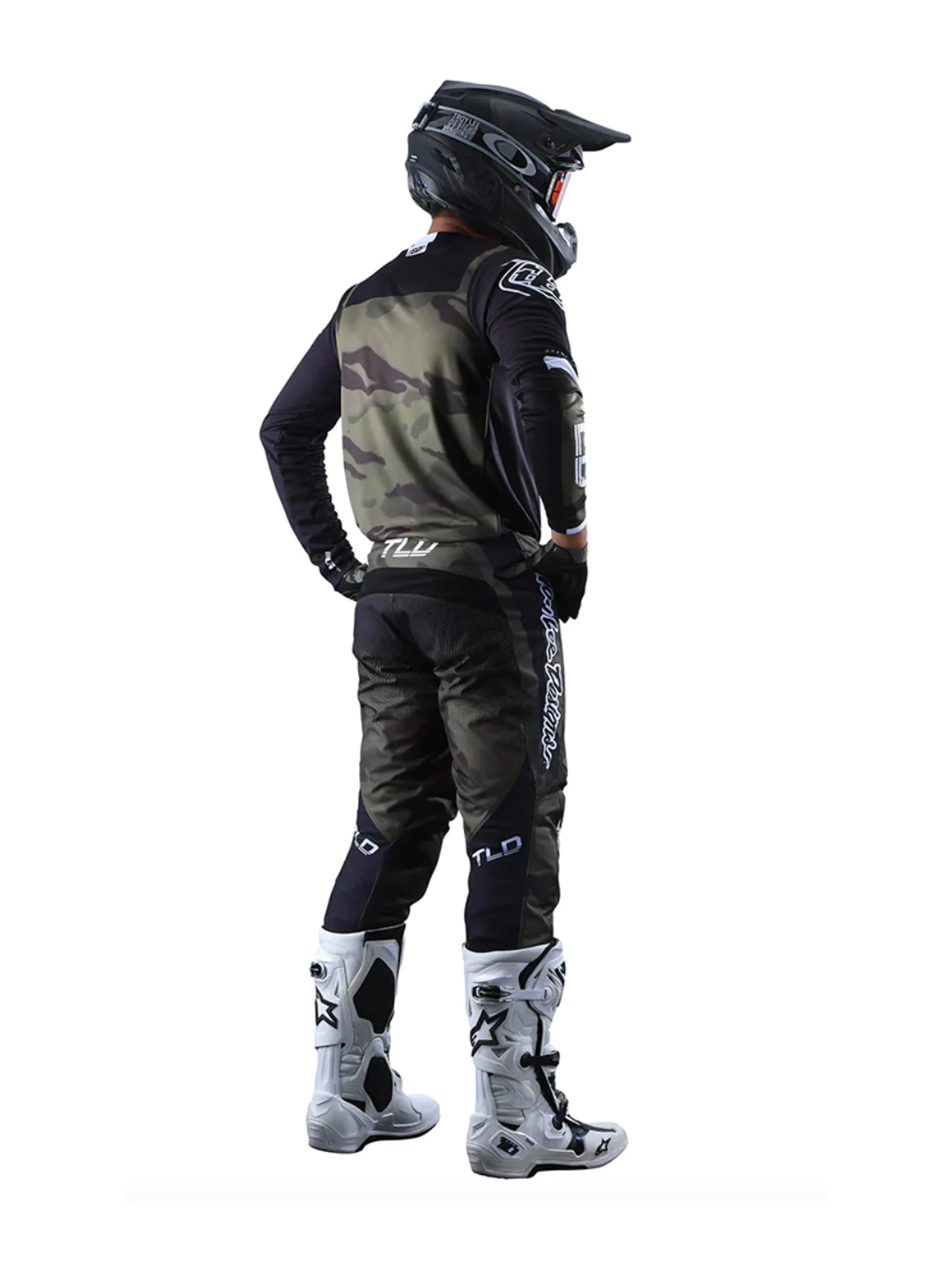 Troy Lee Designs Pantalones GP Brazen Camo Verde - Image 4