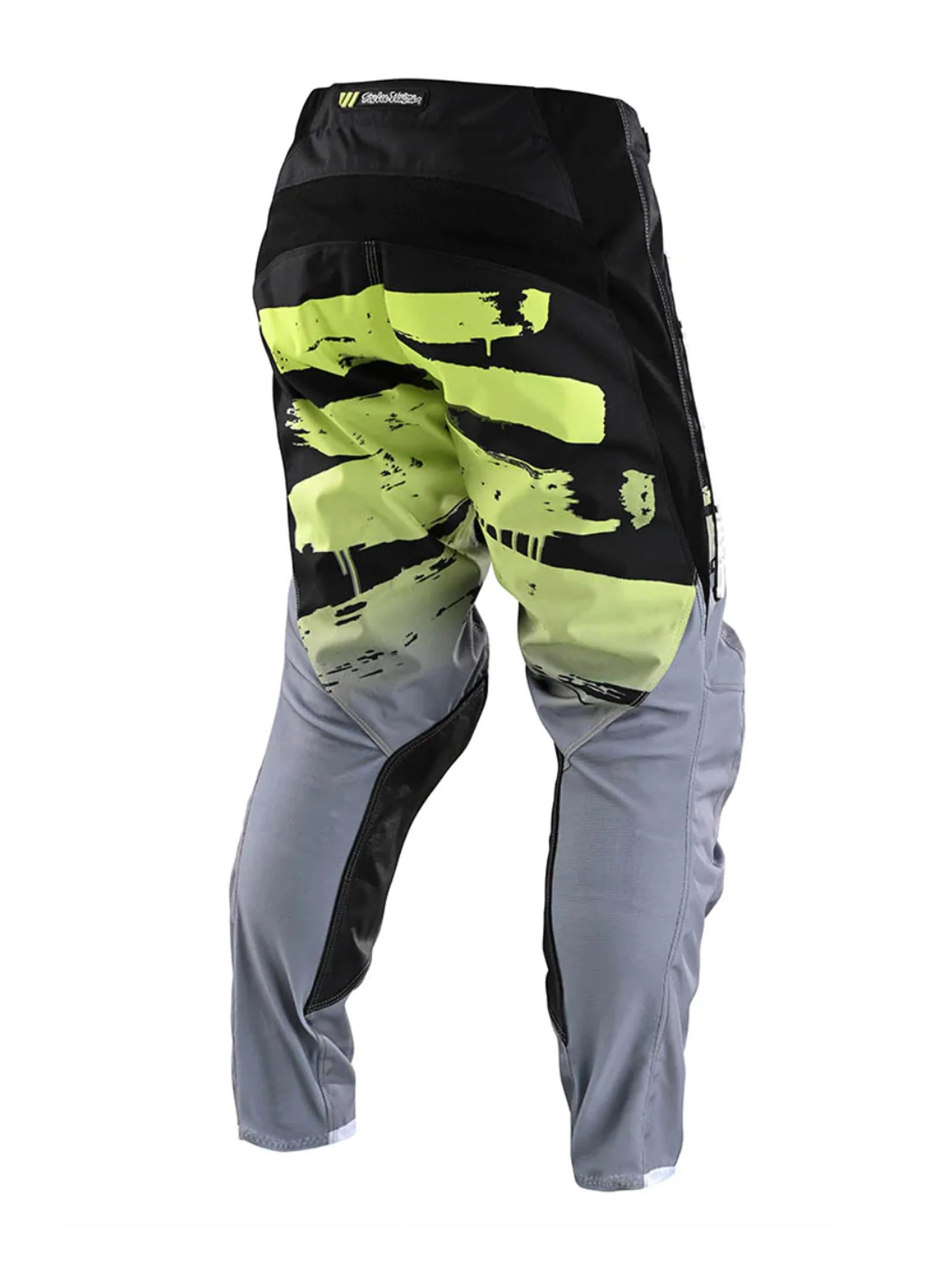 Troy Lee Designs Pantalones GP Brushed Negro / Verde - Image 2
