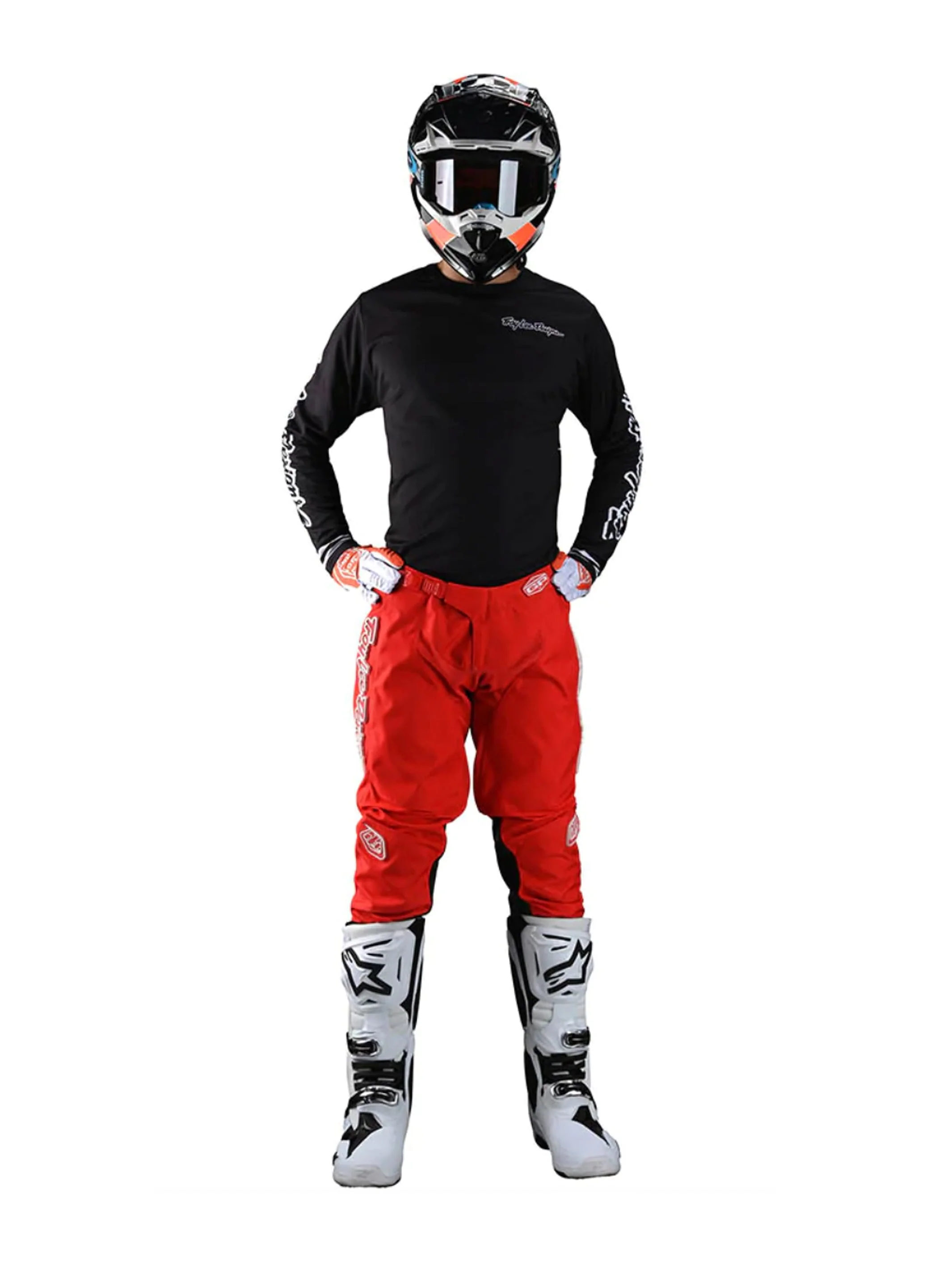 Troy Lee Designs Pantalones GP Mono Naranjo - Image 3