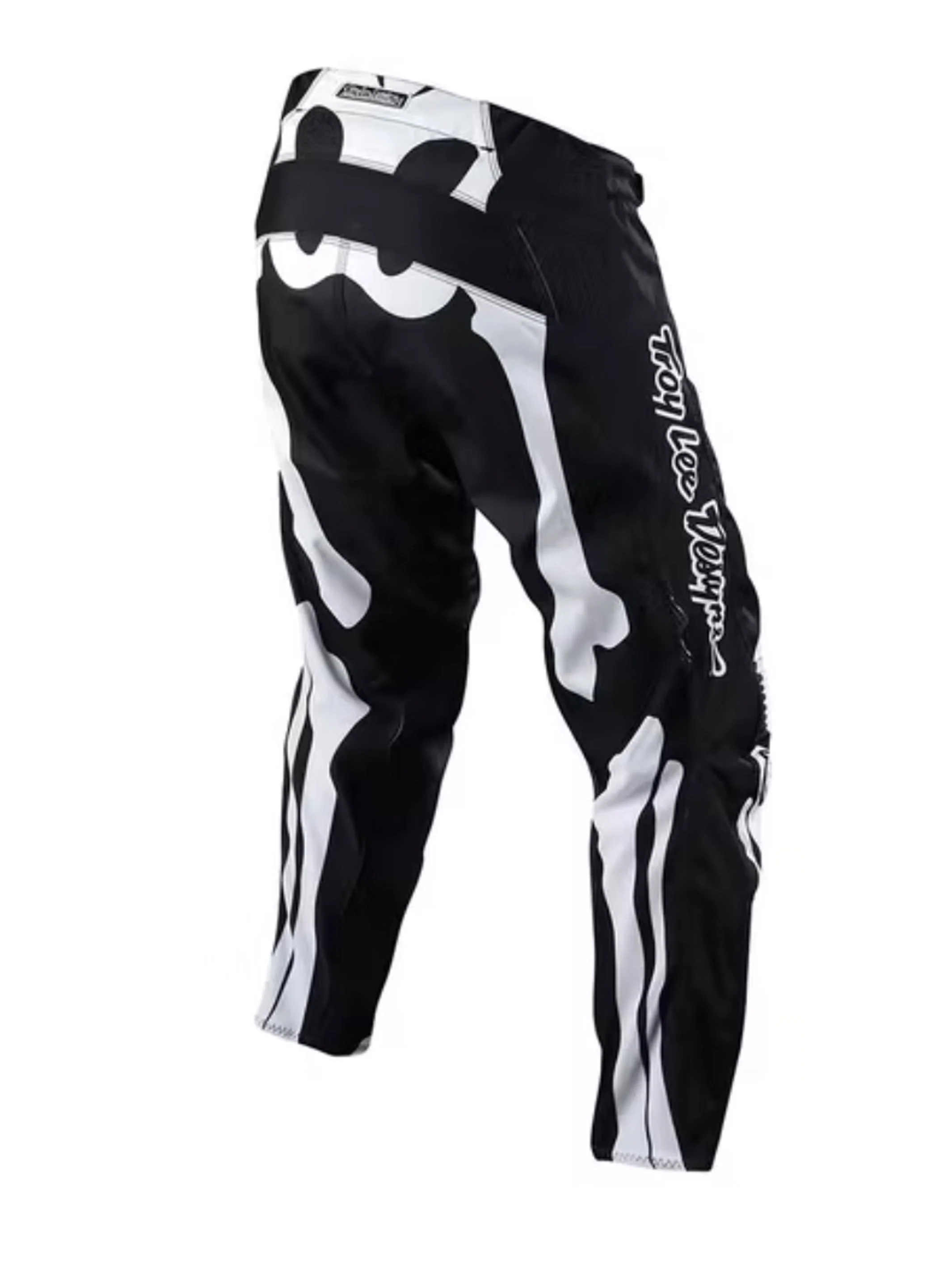 Troy Lee Designs Pantalones GP Skully Negro / Blanco de Niños - Image 2