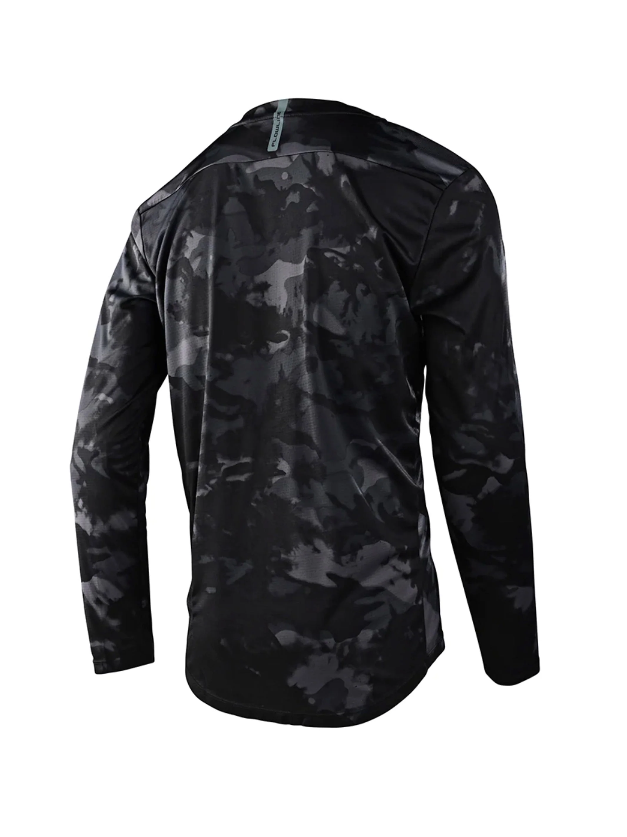 Troy Lee Designs Polera de bicicleta Flowline LS Covert Negra - Image 2