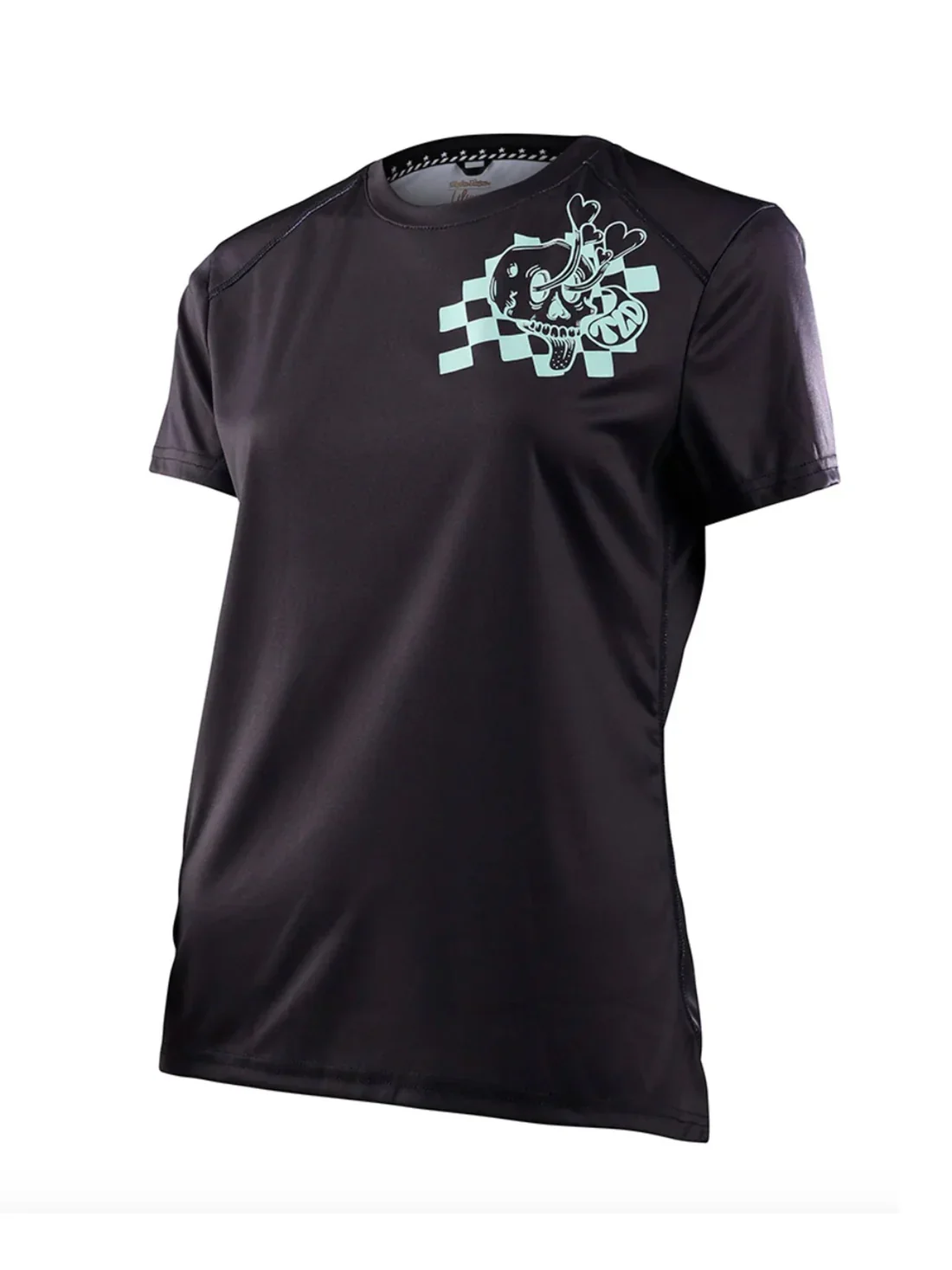 Troy Lee Designs Polera De Bicicleta Para Mujer Lilium SS Micayla Gatto Negro