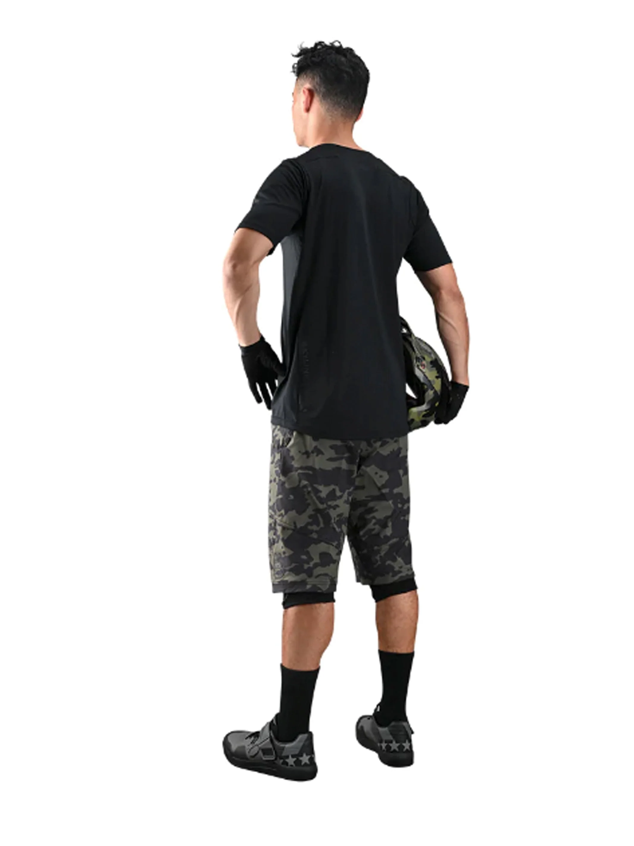 Troy Lee Designs Polera De Bicicleta Skyline Manga Corta Negra - Image 3