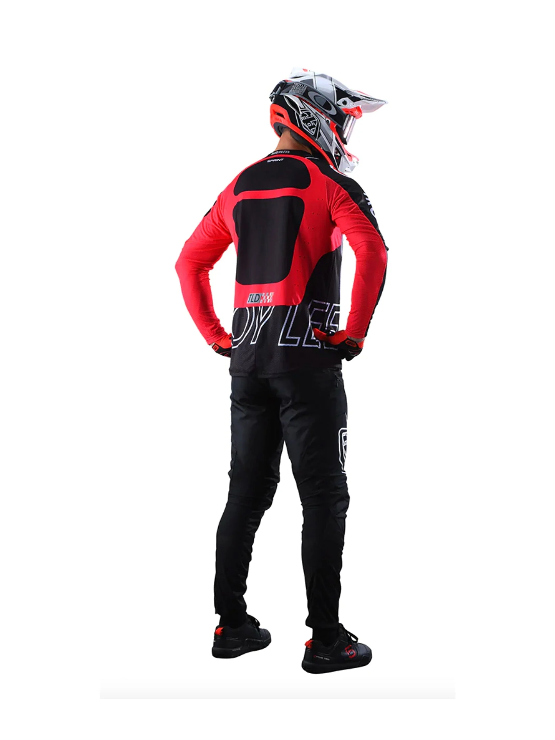 Troy Lee Designs Polera De Bicicleta Sprint Drop In Sram Negra - Image 4