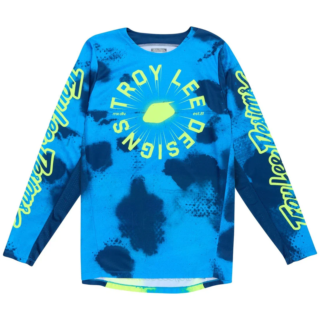 Troy Lee Designs Polera de Moto GP Pro Arrival Blue