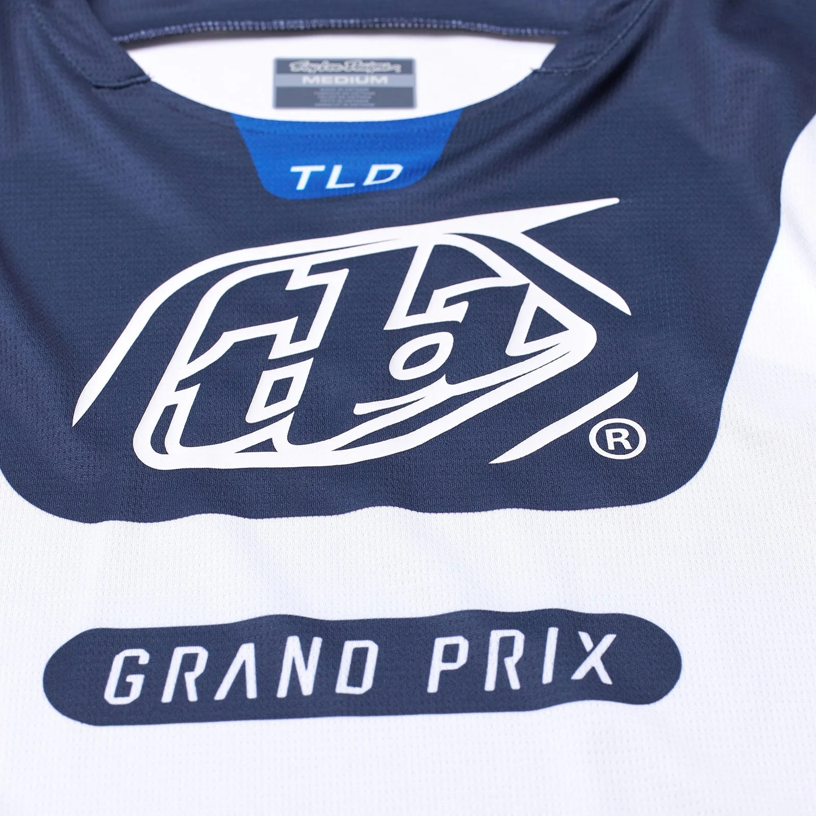 Troy Lee Designs Polera de Moto GP Pro Blends Blanco/Azul - Image 2
