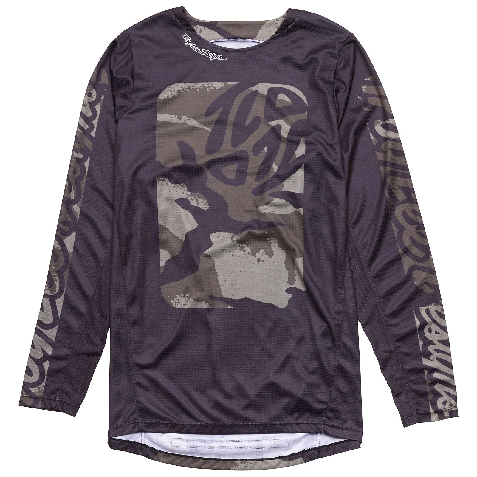 Troy Lee Designs Polera de Moto GP Pro Boxed Negro/Oliva