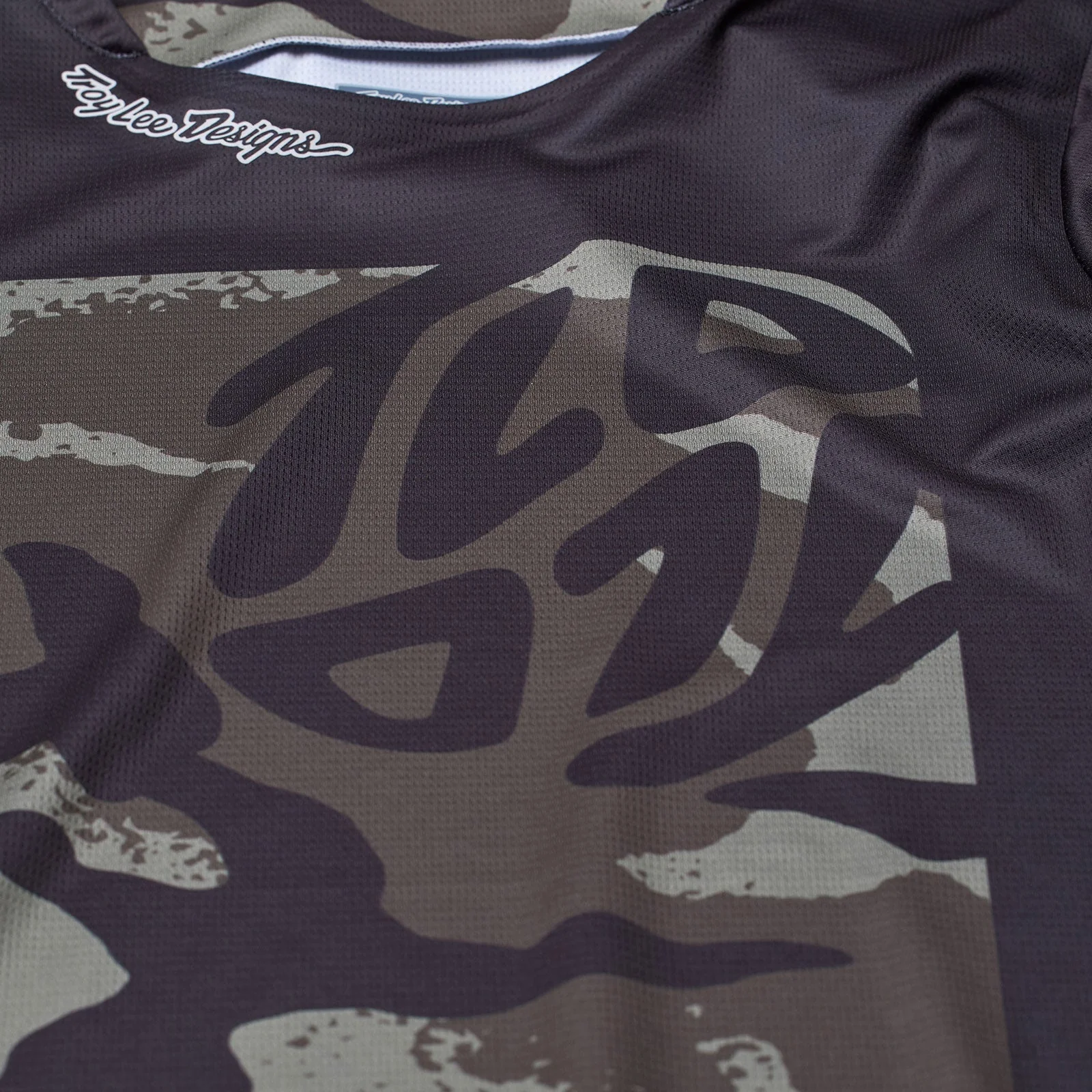 Troy Lee Designs Polera de Moto GP Pro Boxed Negro/Oliva - Image 2