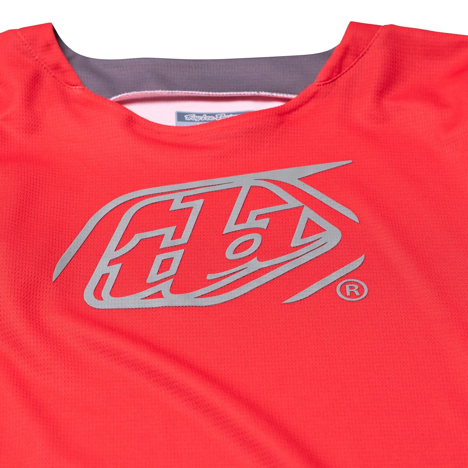 Troy Lee Designs Polera de Moto GP Pro Icon Rojo/Gris - Image 2