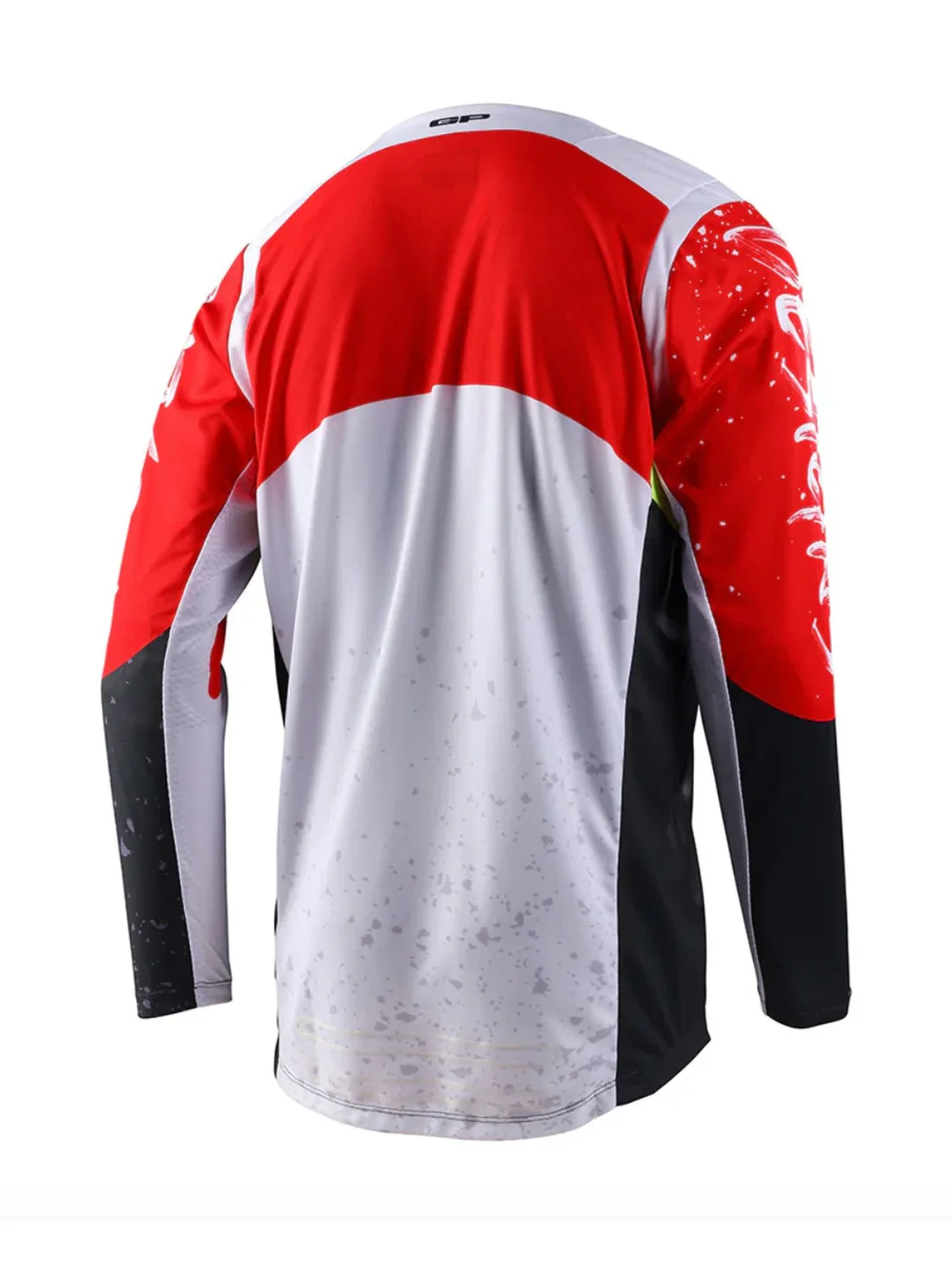 Troy Lee Designs Polera de Moto GP Pro Practical Negro / Rojo - Image 2