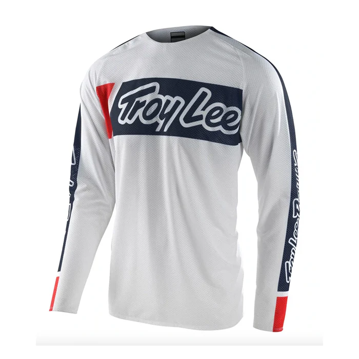 Troy Lee Designs Polera de Moto Se Pro Air Vox Blanco
