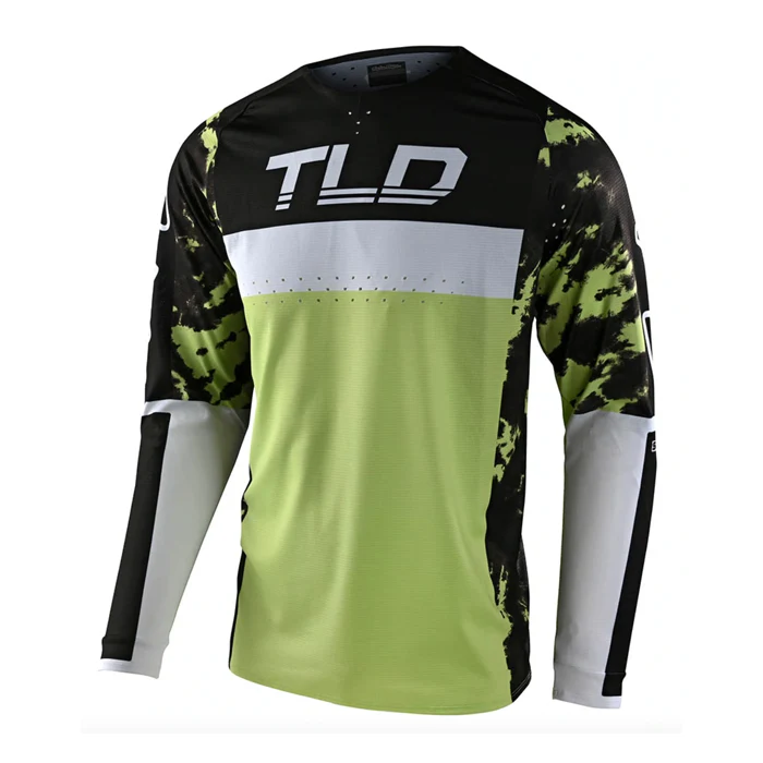 Troy Lee Designs Polera de Moto Se Pro Dyeno Verde