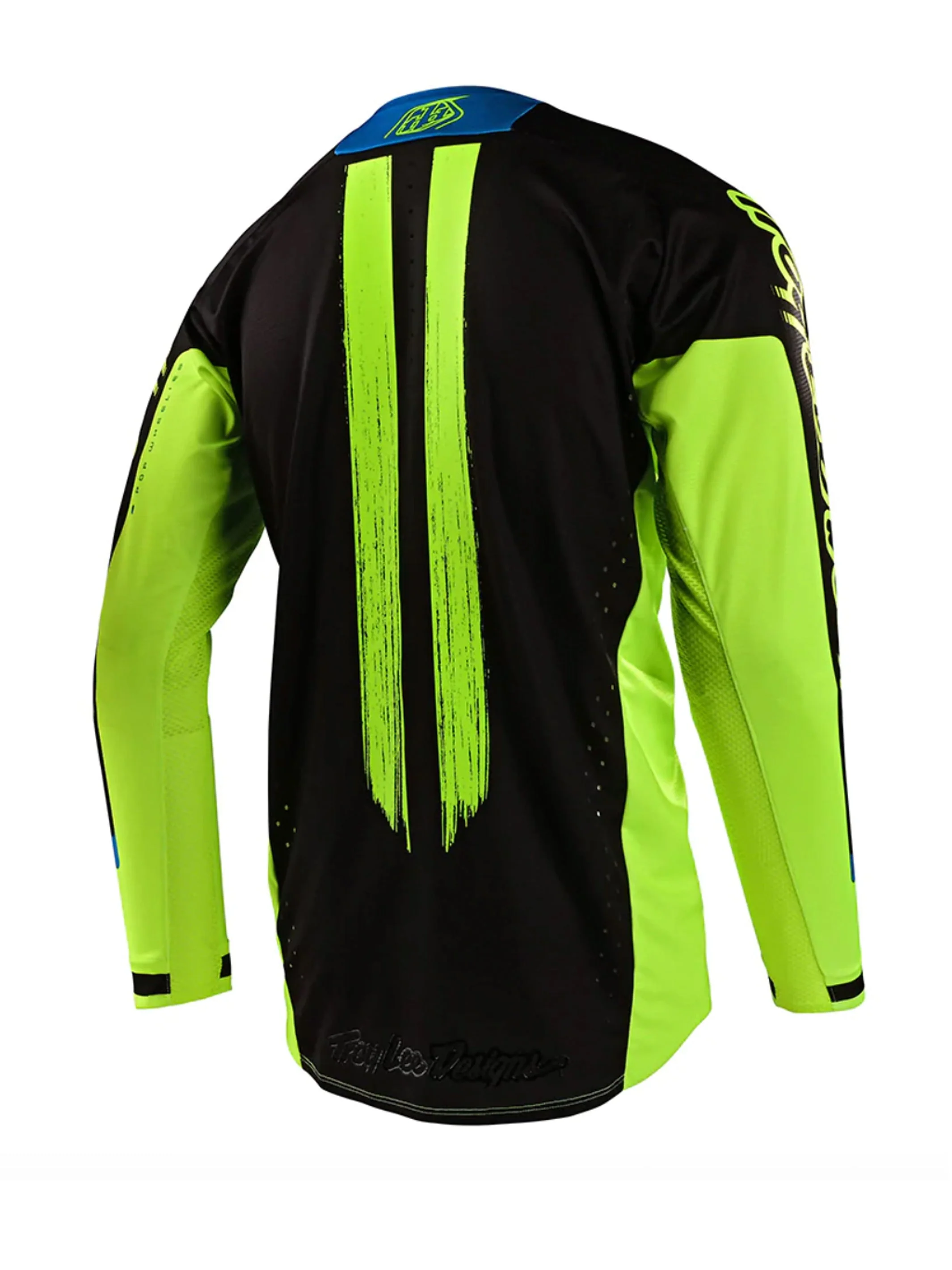 Troy Lee Designs Polera de Moto Se Pro Marker Negro / Amarillo - Image 2