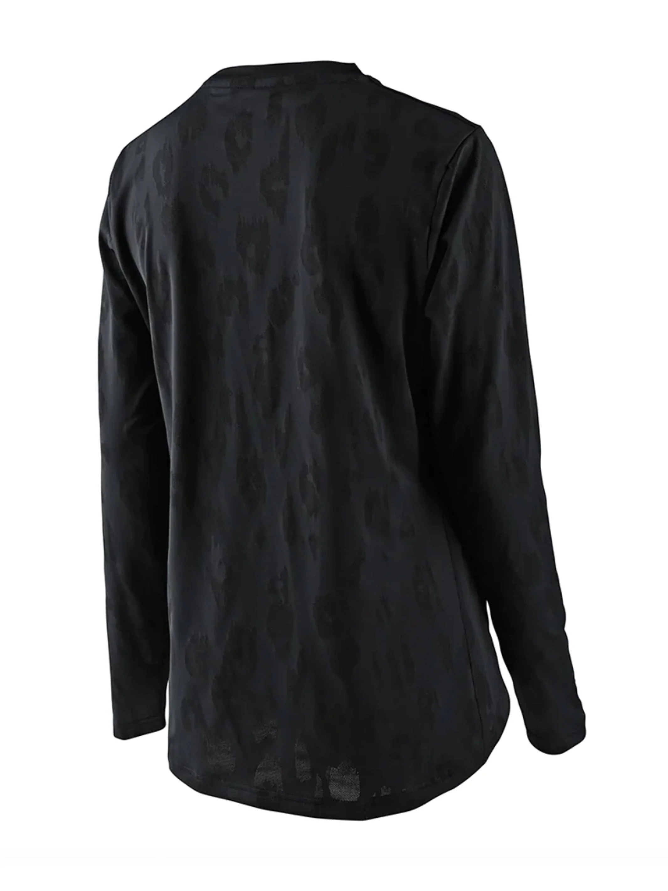 Troy Lee Designs Polera De Mujer Lilium LS Jacquard Negra - Image 2