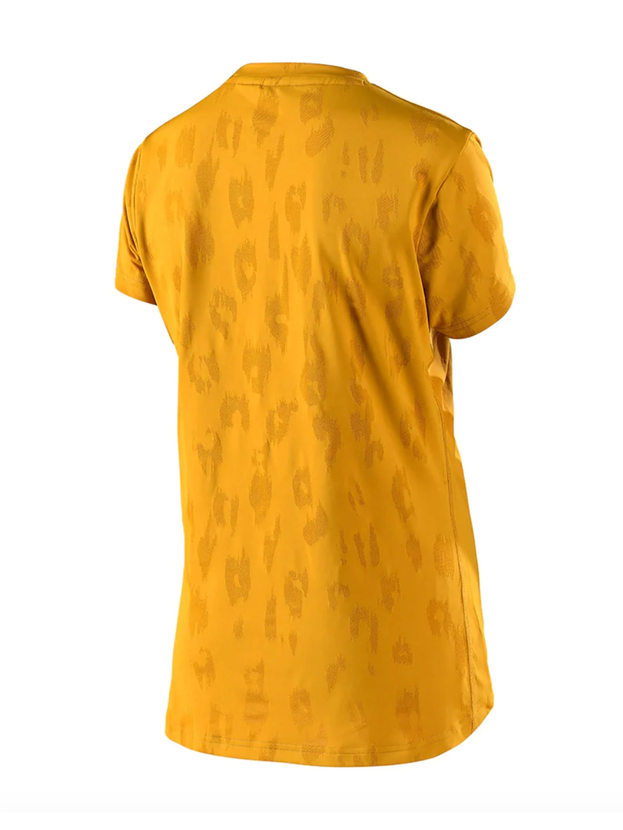 Troy Lee Designs Polera De Mujer Lilium SS Jacquard Amarilla - Image 2