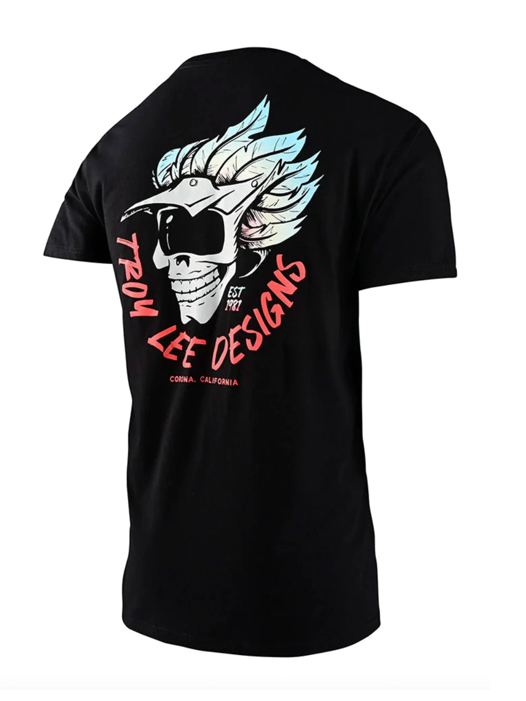 Troy Lee Designs Polera Feathers Negra - Image 2