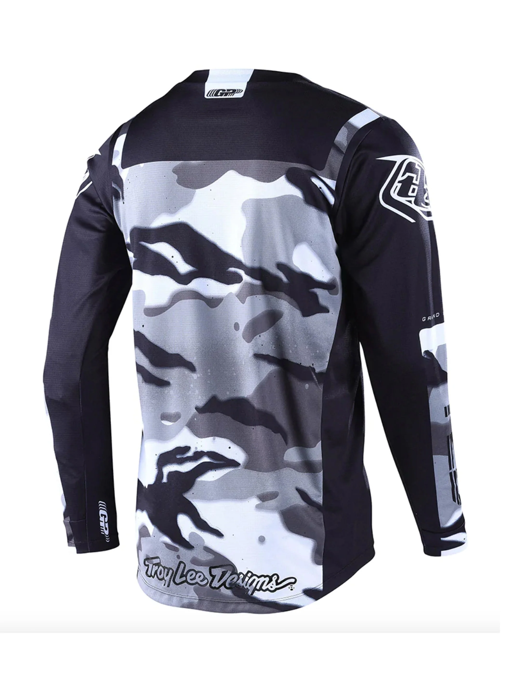 Troy Lee Designs Polera Gp Brazen Camo Gris - Image 2