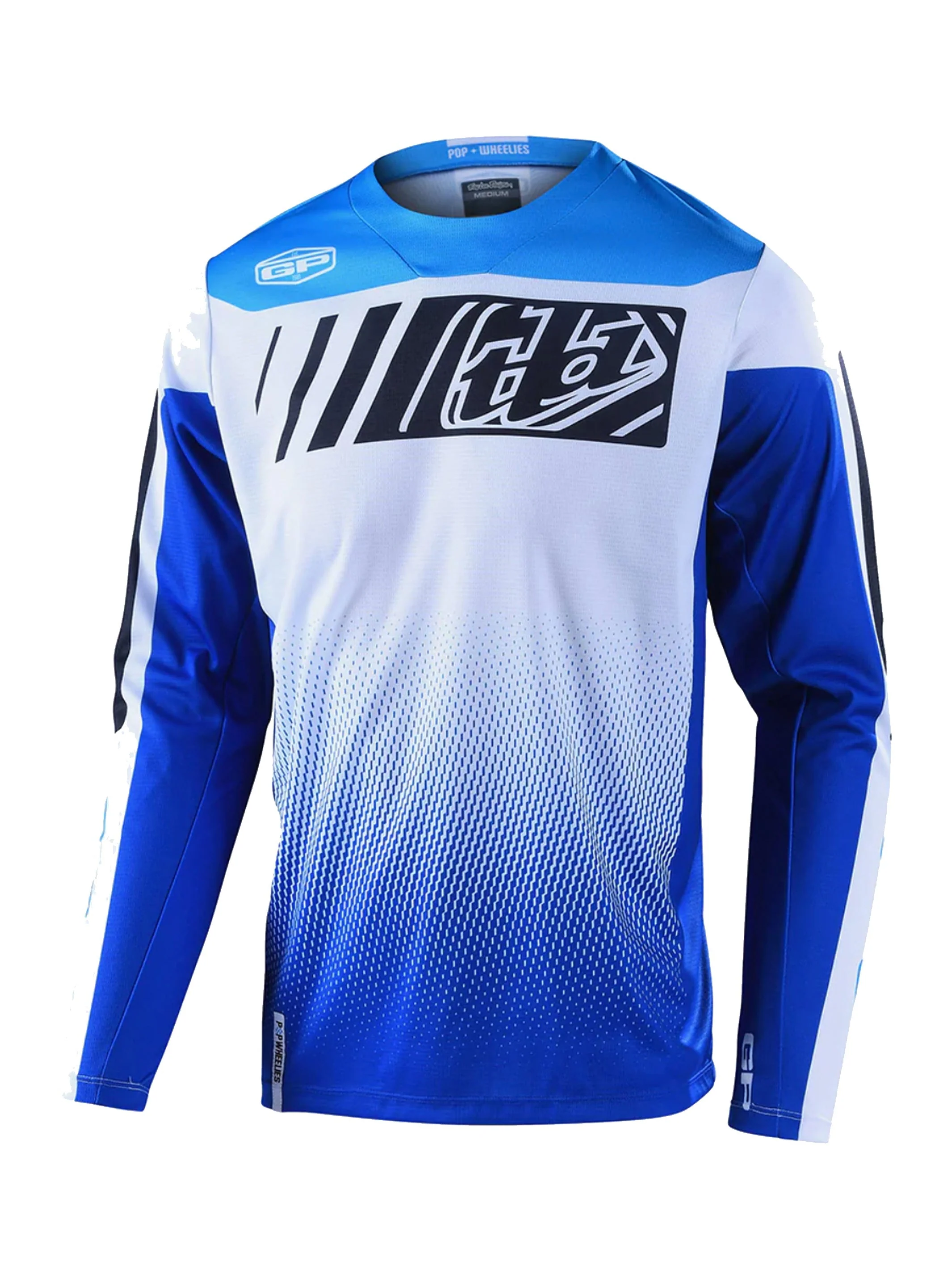 Troy Lee Designs Polera Gp Icon Azul
