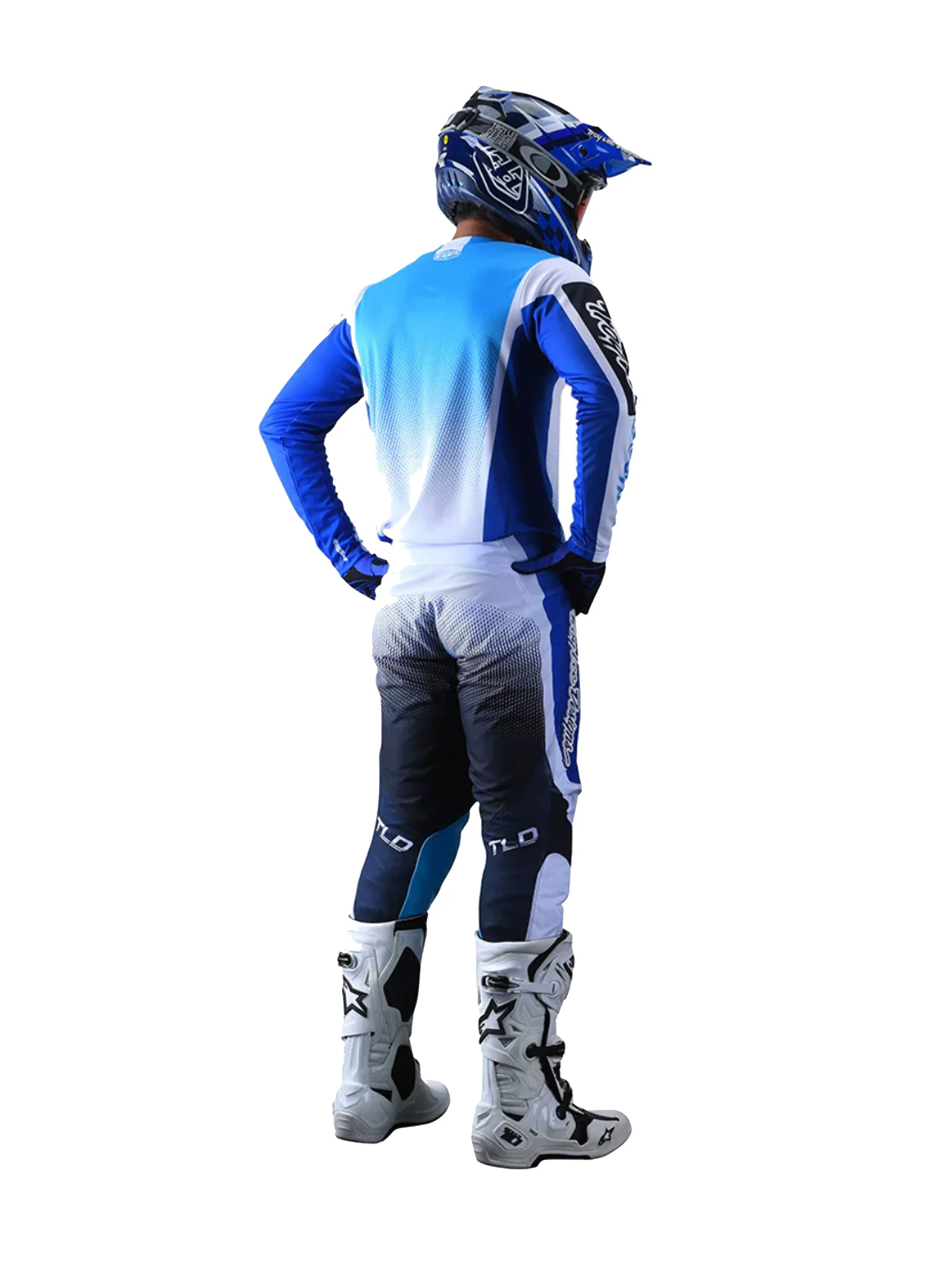 Troy Lee Designs Polera Gp Icon Azul - Image 4