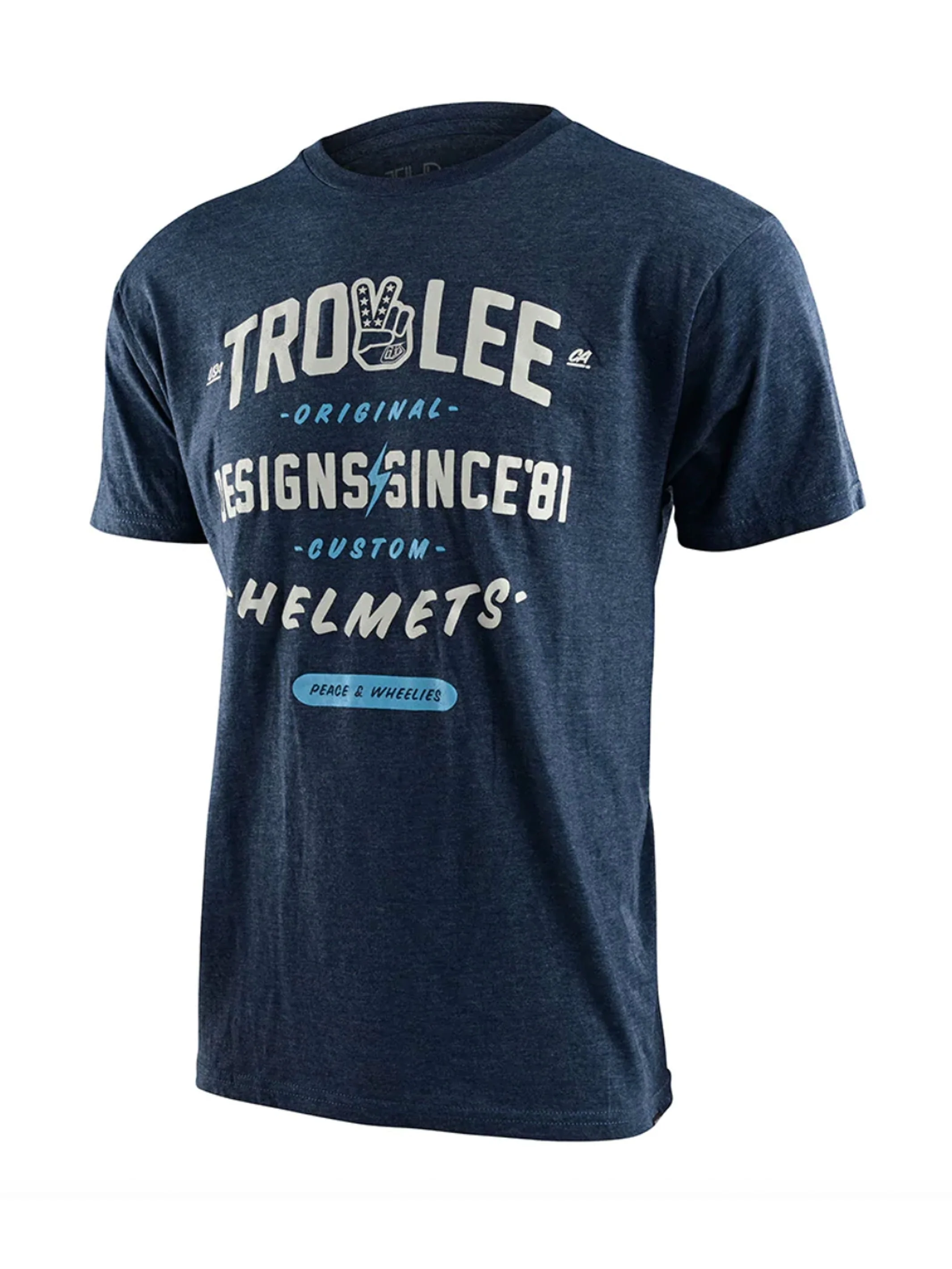 Troy Lee Designs Polera Roll Out Azul