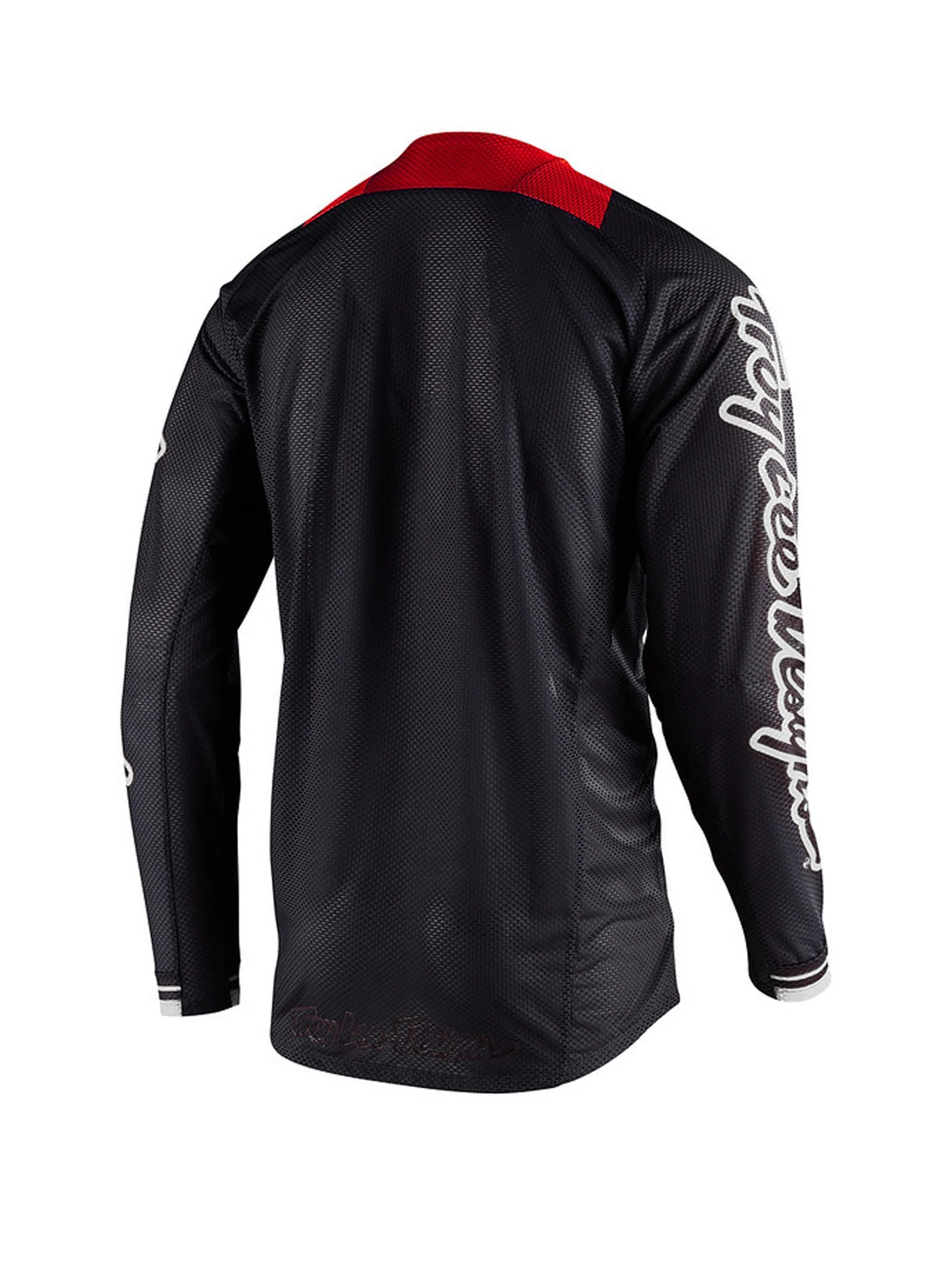 Troy Lee Designs Polera SE Pro Air Boldor Negra Blanca - Image 2
