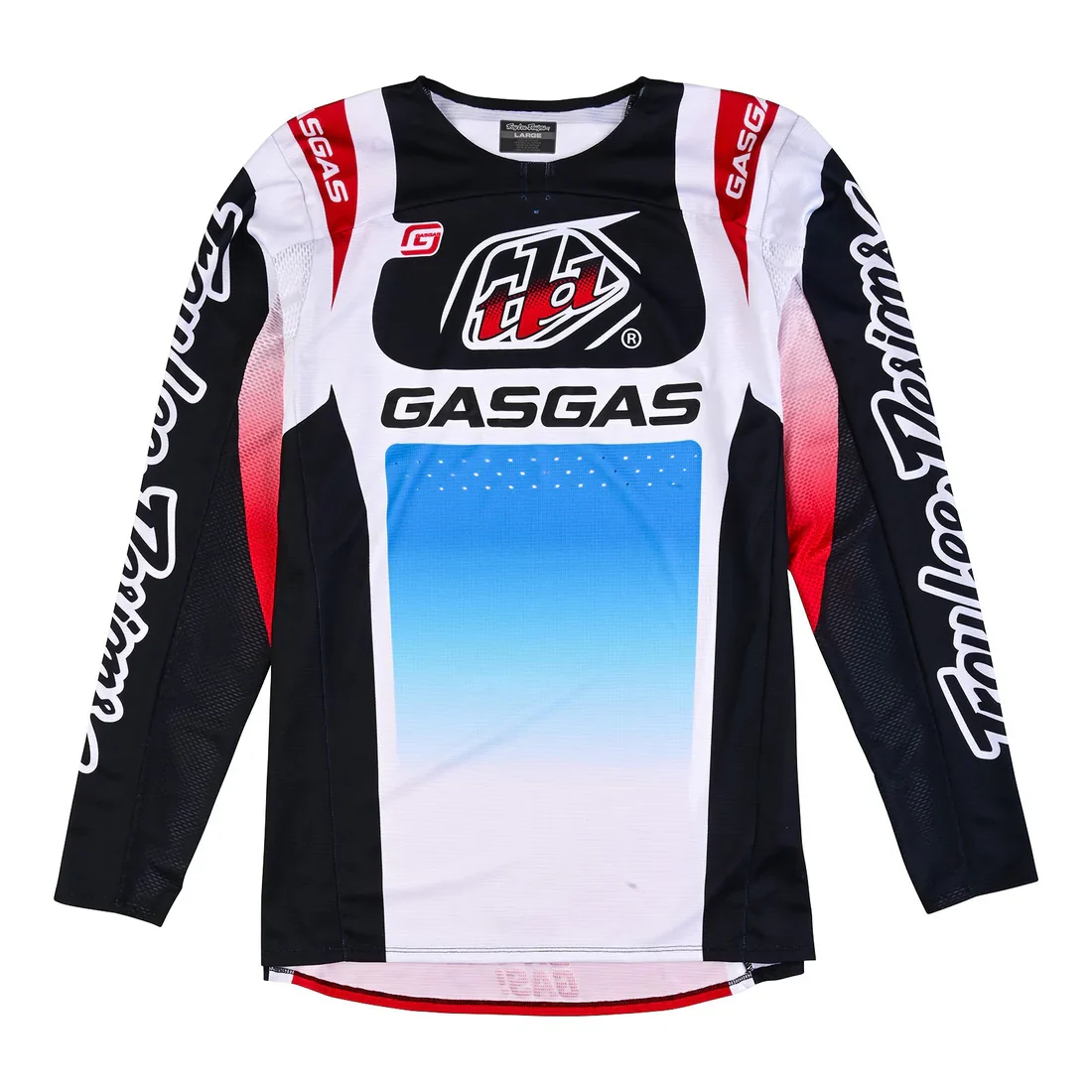Troy Lee Designs Polera SE Pro GasGas Fumes Negro/Blanco