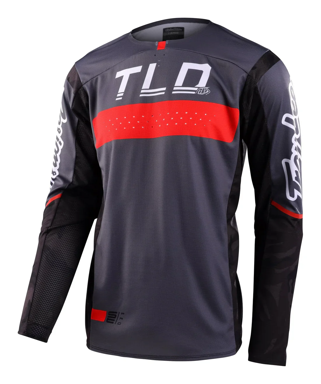 Troy Lee Designs Polera SE Pro Grid Camo Black / Gray